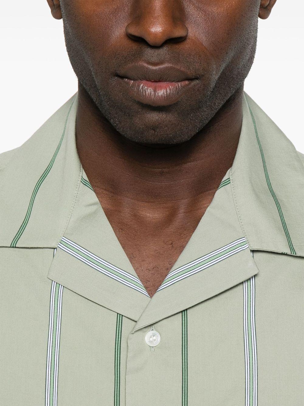 Camisa Maison Kitsuné Resort OM00421WC5029 0078 MAISON KITSUNE 