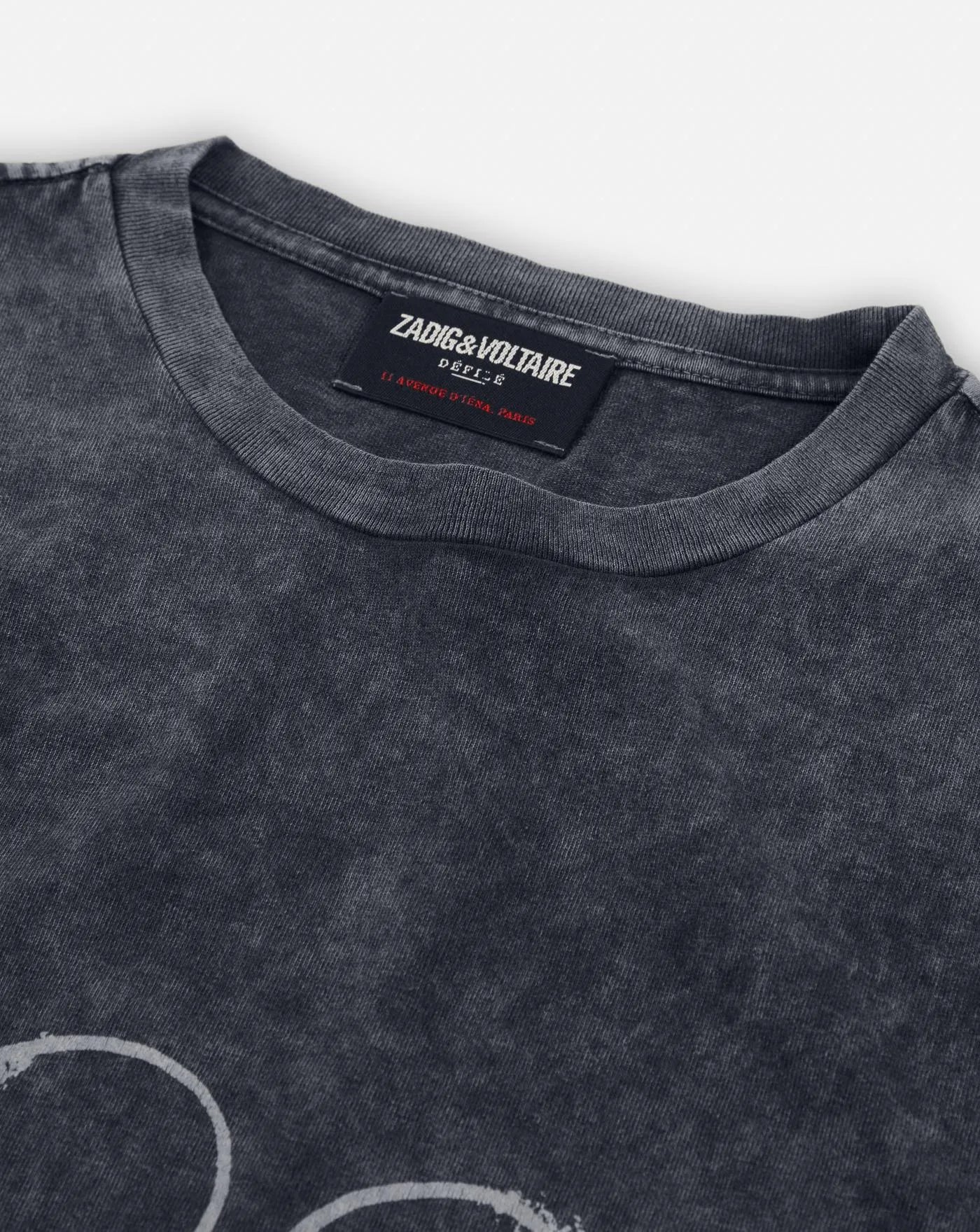 Camiseta Zadig & Voltaire Edwin Bc Happy Mouse JWTS02805 CARBONE 21 ZADIG & VOLTAIRE 