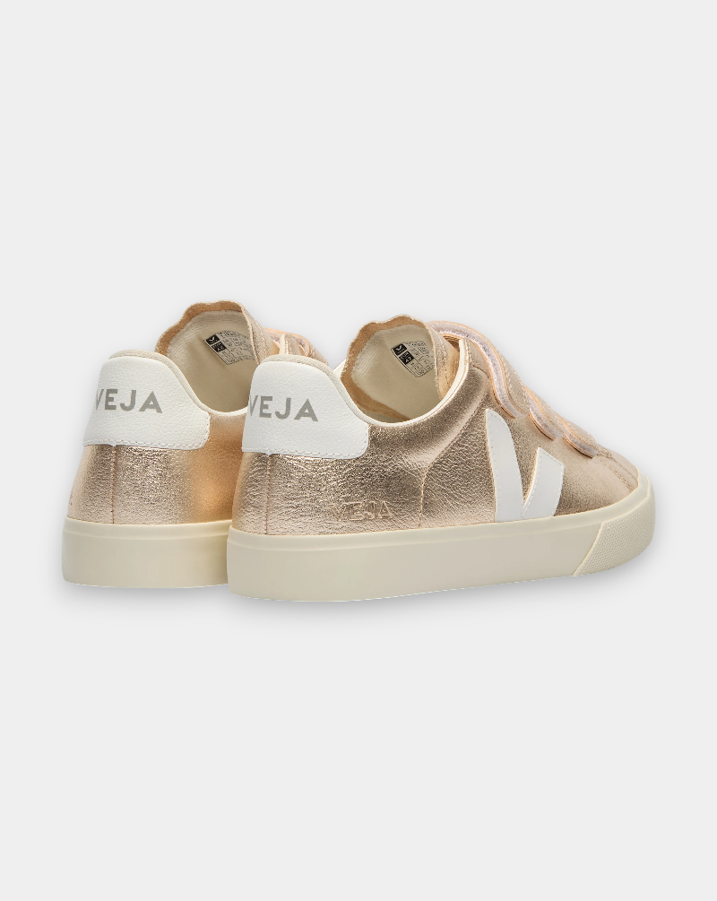 Zapatillas Veja Recife Logo Leather Platine White RC0502418A PLATINE WHITE VEJA 