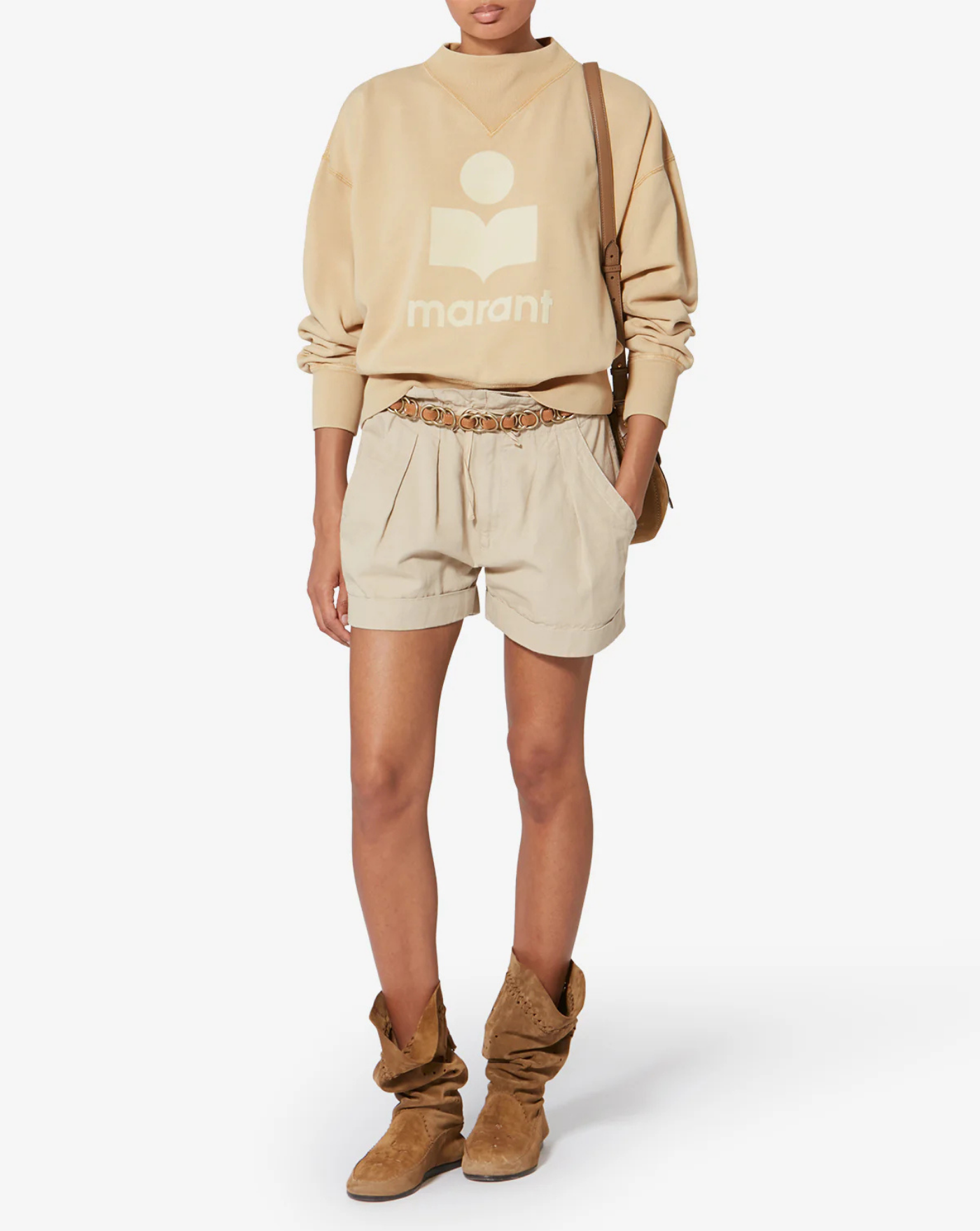Sudadera Isabel Marant Moby SW0003FAD1M04E 10LC ISABEL MARANT 