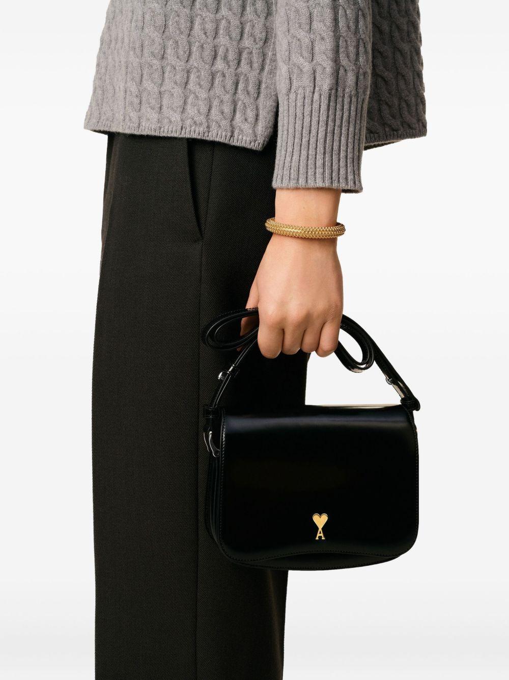 Bolso Ami Paris Leather Paris Paris Bag ULL717AL0139 001 AMI PARIS 