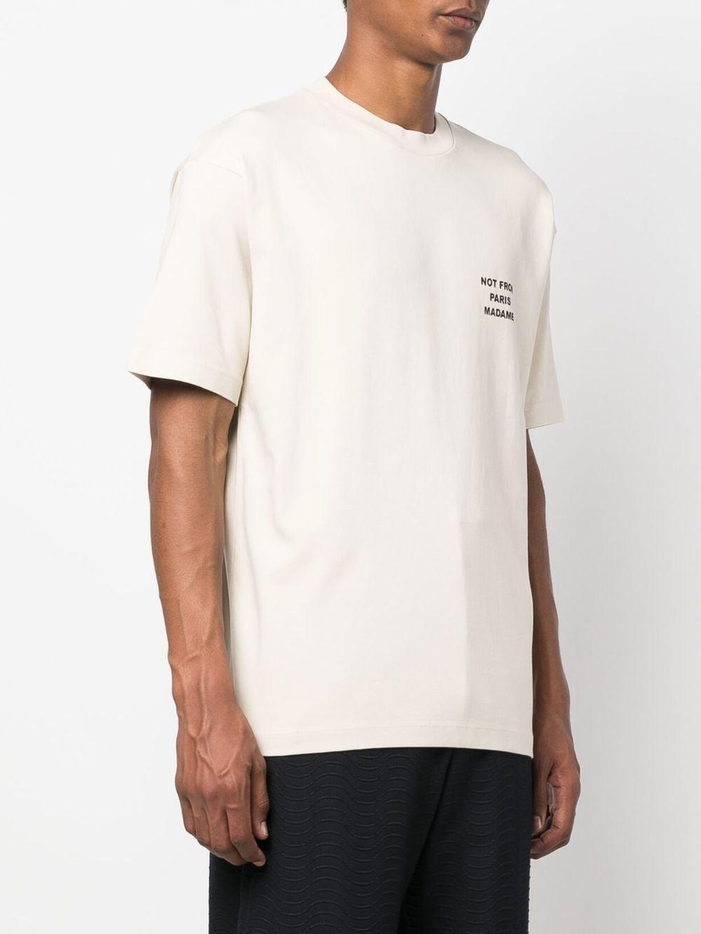 Camiseta Drole de Monsieur Le T-Shirt Slogan TS203 CO002 MT DROLE DE MONSIEUR 