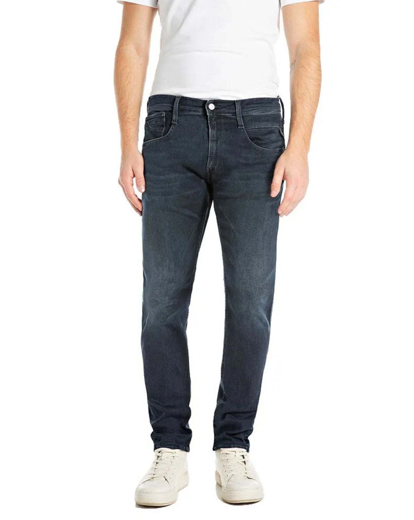 Denim Replay Anbass Hyperflex M914Y032661BB94 007 REPLAY 