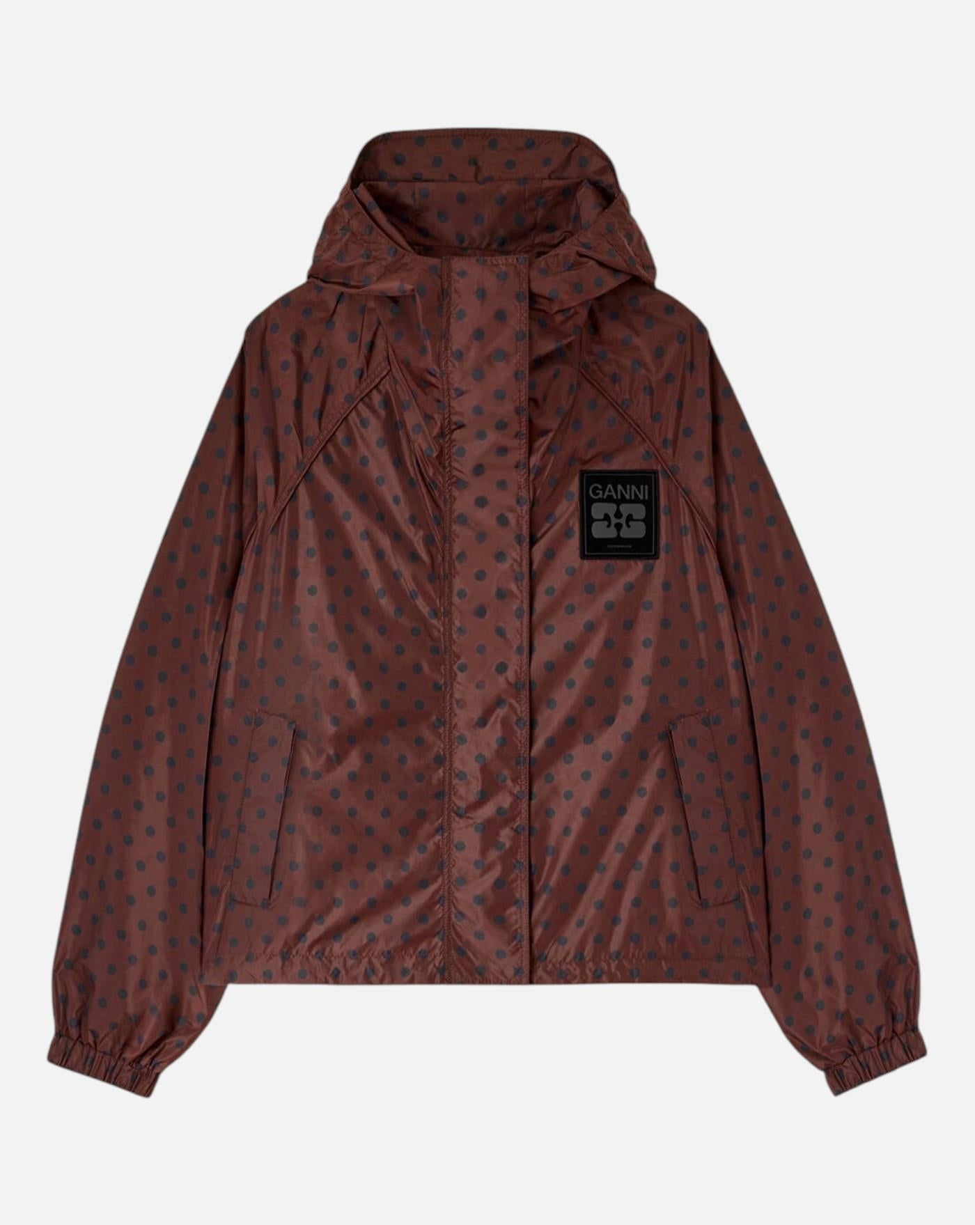 Chaqueta Ganni Printed Flyweight Nylon	Jacket A1010197 979 GANNI 