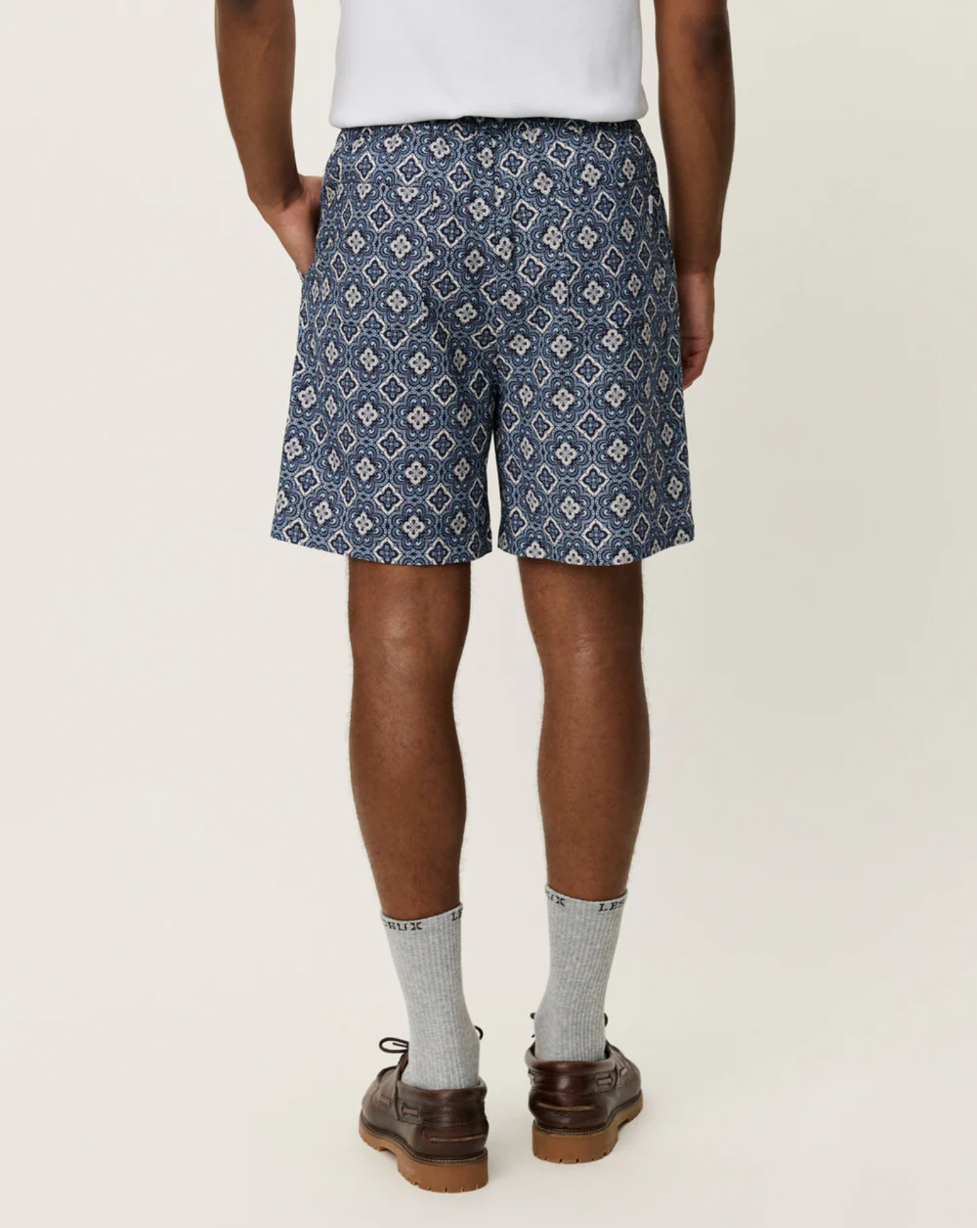 Bermuda Les Deux Harry Arabesque 1001373 435BLUE FOG LES DEUX 