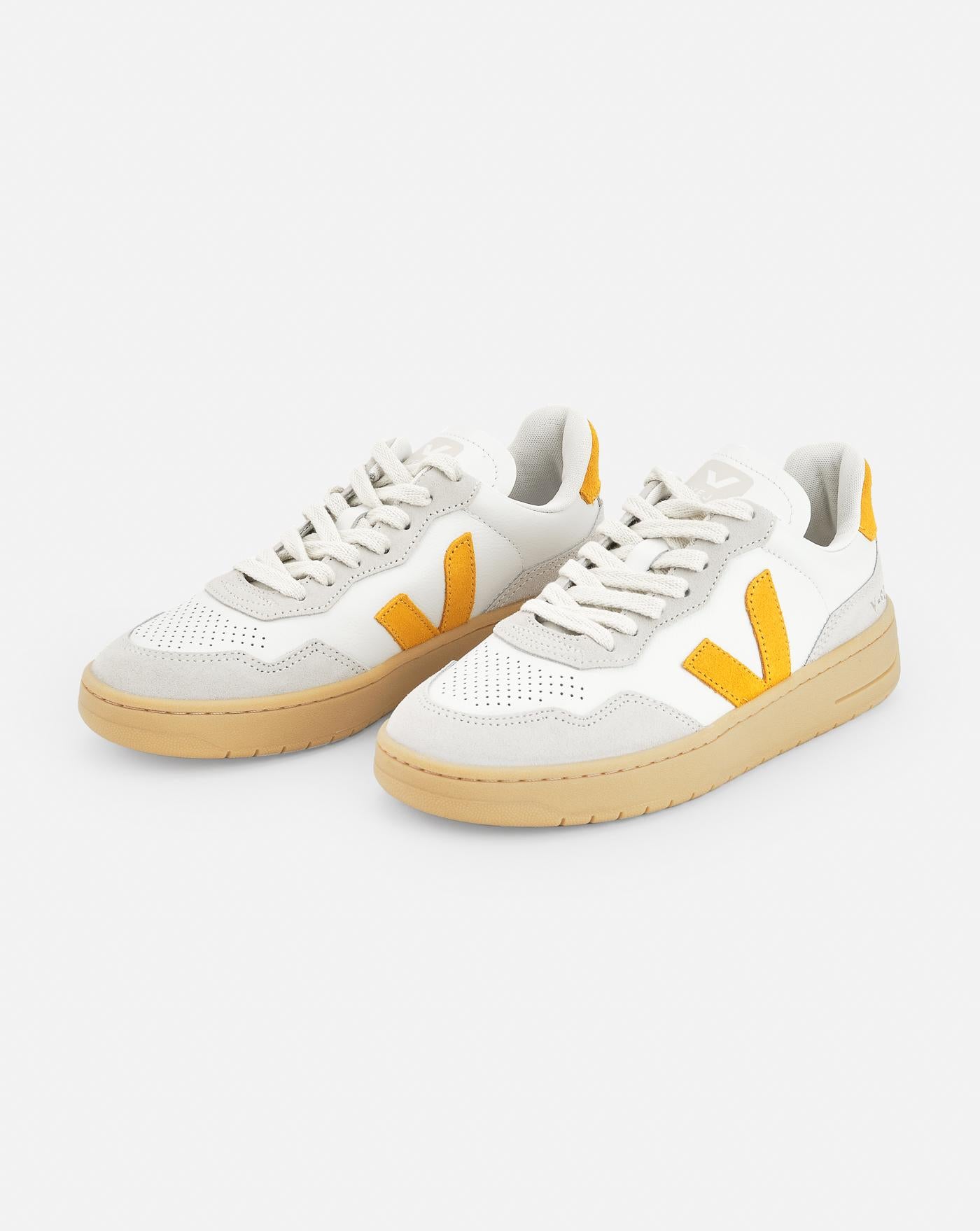 Zapatillas Veja V-90 Extra White Toscane VD2003894A EXTRA-WHITE_TOSCANE_NATURAL VEJA 