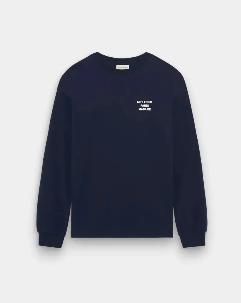 Camiseta Drole de Monsieur Le Manches Longues Slogan TS286 CO002 NY DROLE DE MONSIEUR 