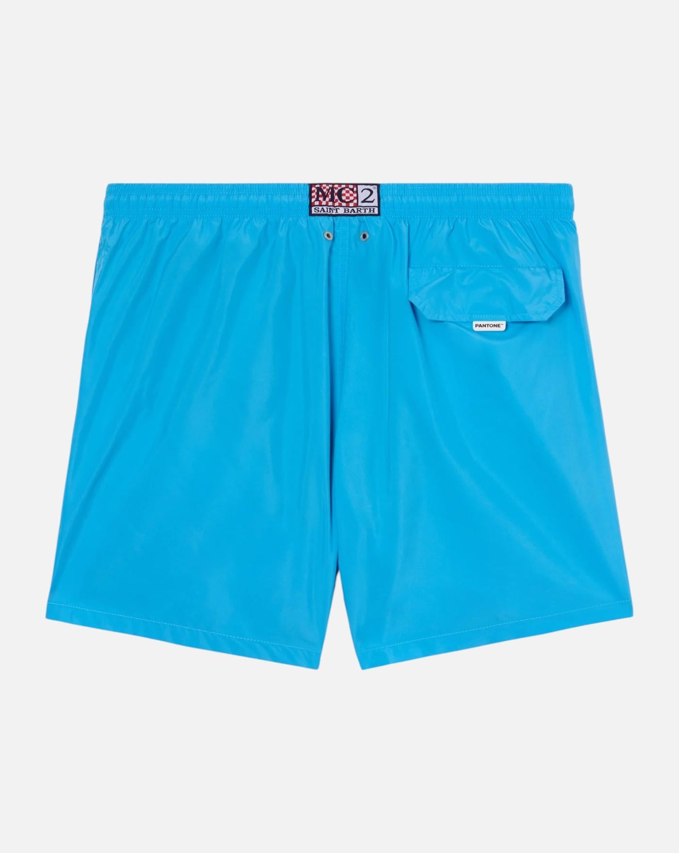 Bañador Mc2 Saint Barth Lighting Pantone LIG0004 01667L 34 ACQUA BLUE PNT L MC2 SAINT BARTH 