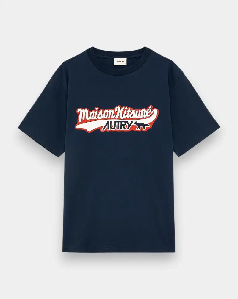 Camiseta Autry x Maison Kitsuné TSPX MK2B BLUE AUTRY 