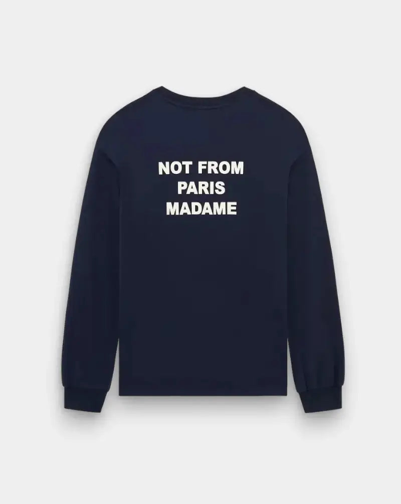 Camiseta Drole de Monsieur Le Manches Longues Slogan TS286 CO002 NY DROLE DE MONSIEUR 