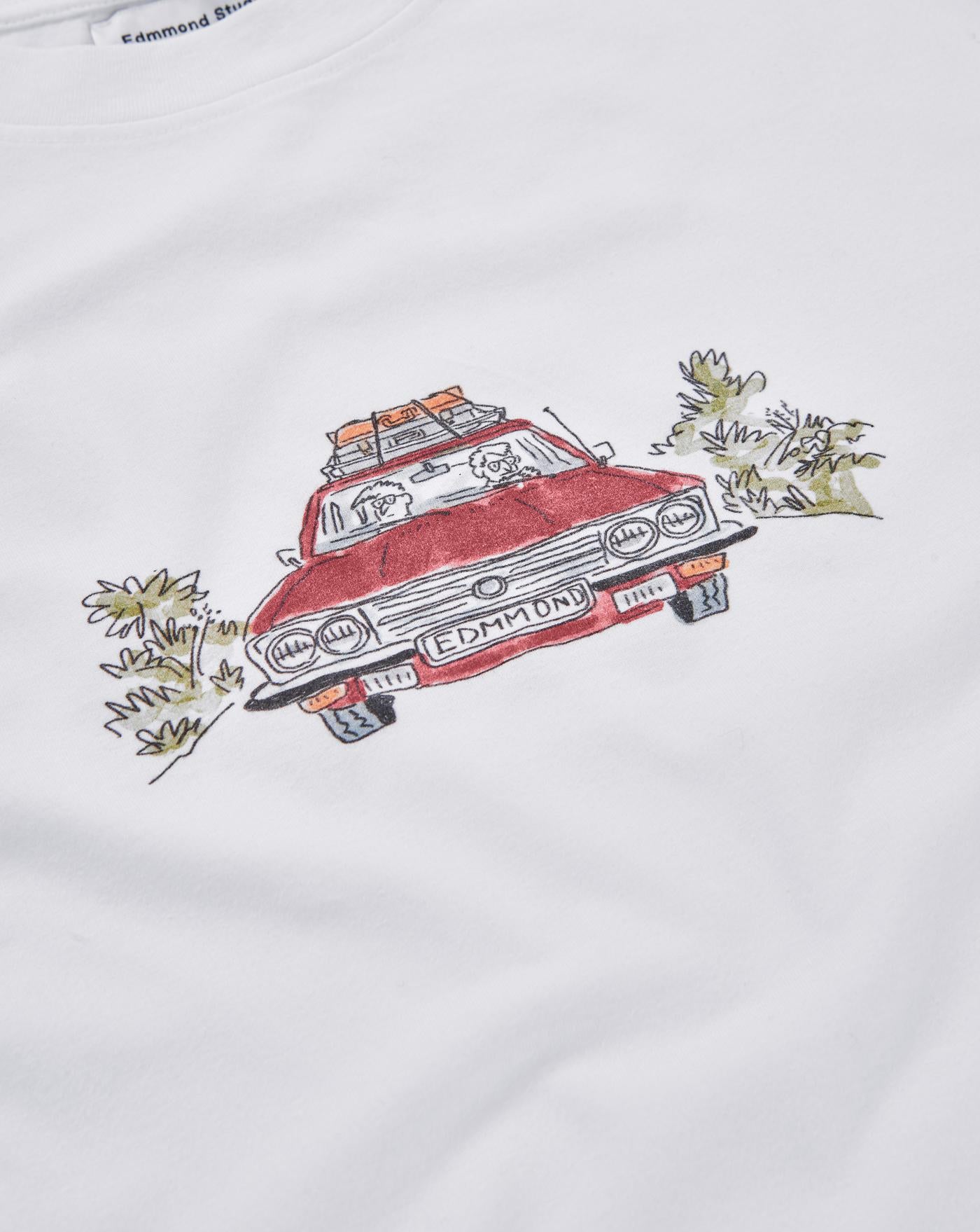 Camiseta Edmmond Holiday Auto 1253008000 PLAIN WHITE EDMMOND 