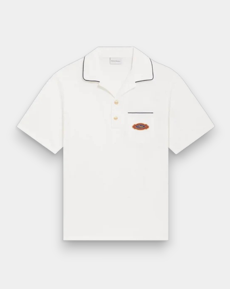 Polo Drole de Monsieur Drole Patch PL165CO264 OW DROLE DE MONSIEUR 