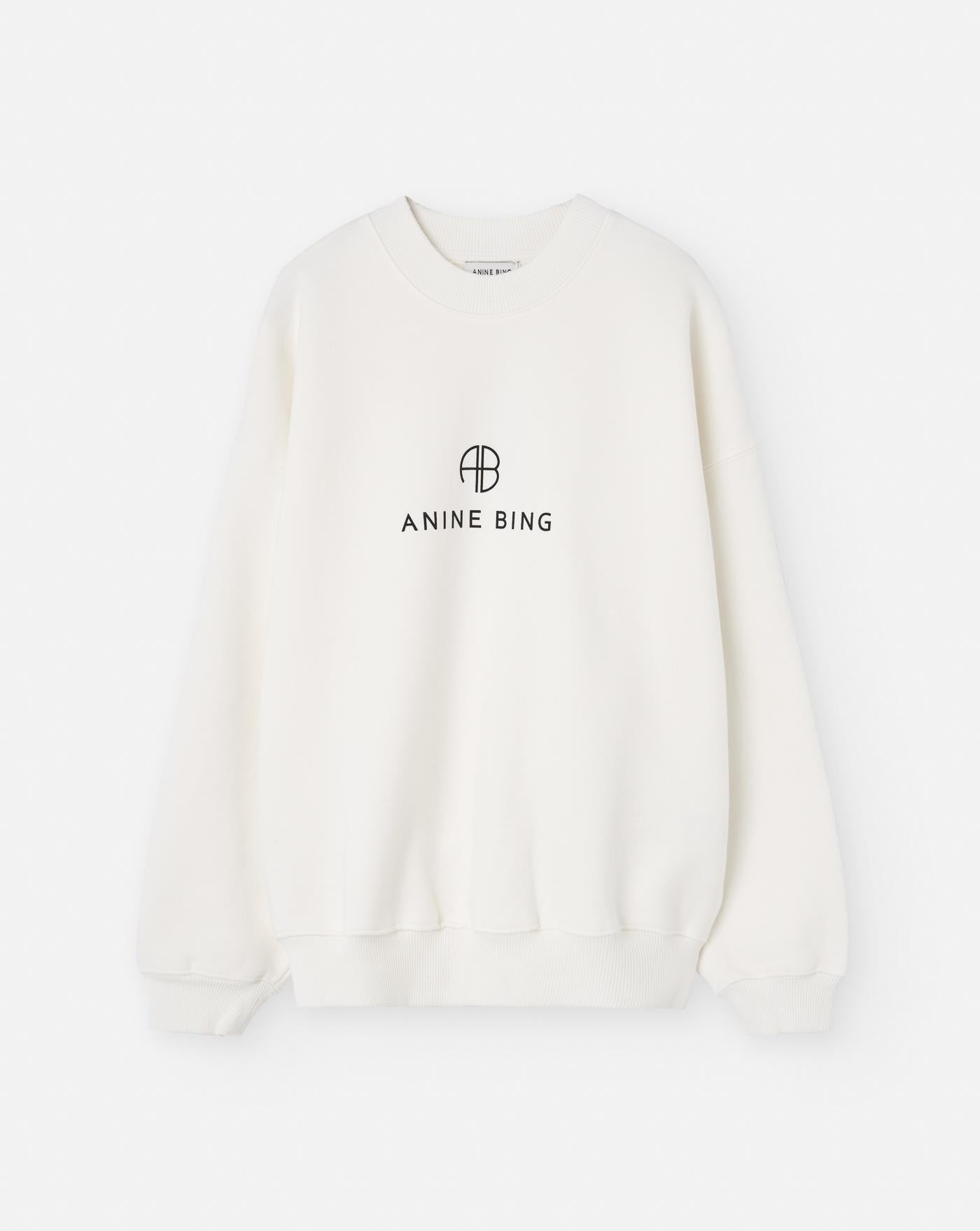 Sudadera Anine Bing Jaci A0810077 IVORY ANINE BING 