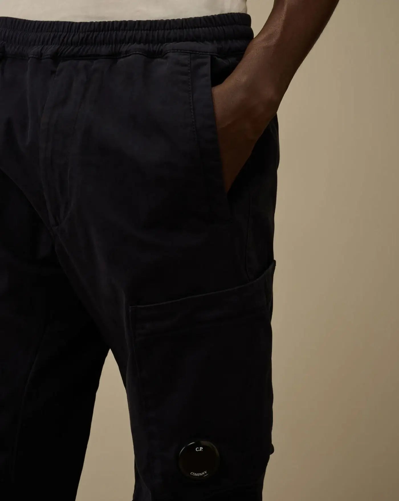 Pantalon C.P. Company Stretch Sateen Regular Cargo Pants 19CMPA211A005529G 888 C.P. COMPANY 