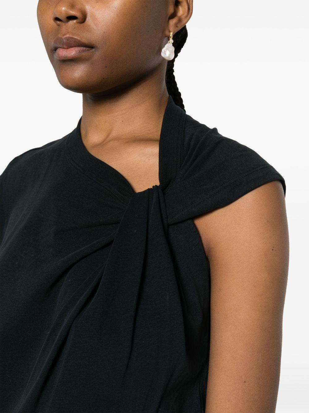 Top Isabel Marant Nayda TS0175FAA1N41I 01BK ISABEL MARANT 