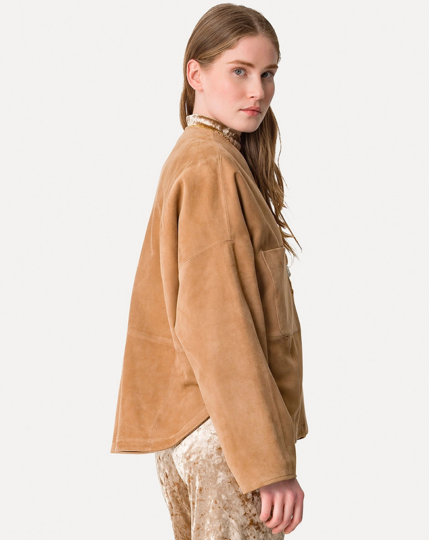 Chaqueta Forte Forte Suede Kimono 14011 3029 FORTE FORTE 