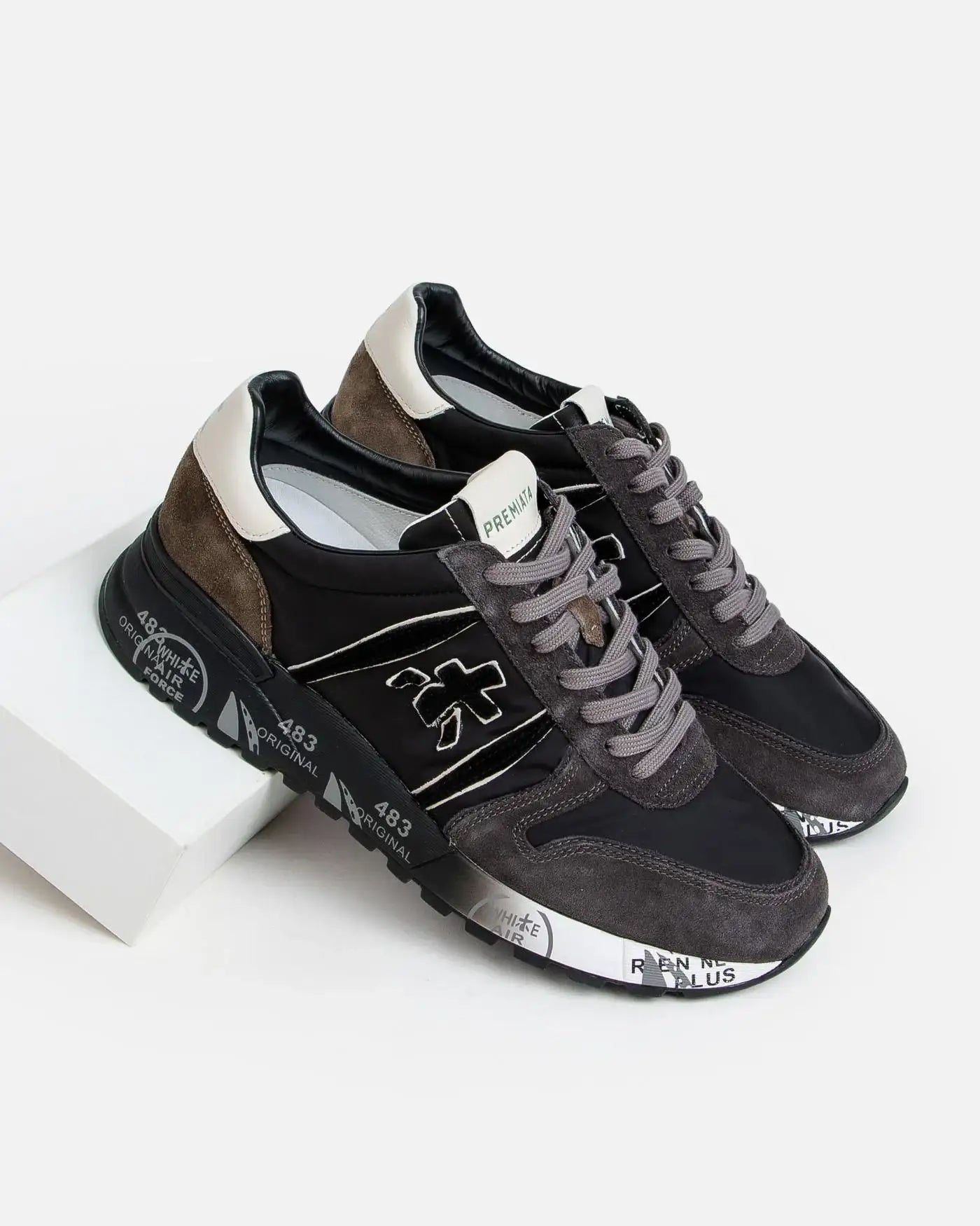 Zapatillas Premiata Lander Var 4951 LANDER 4951 BLACK PREMIATA 