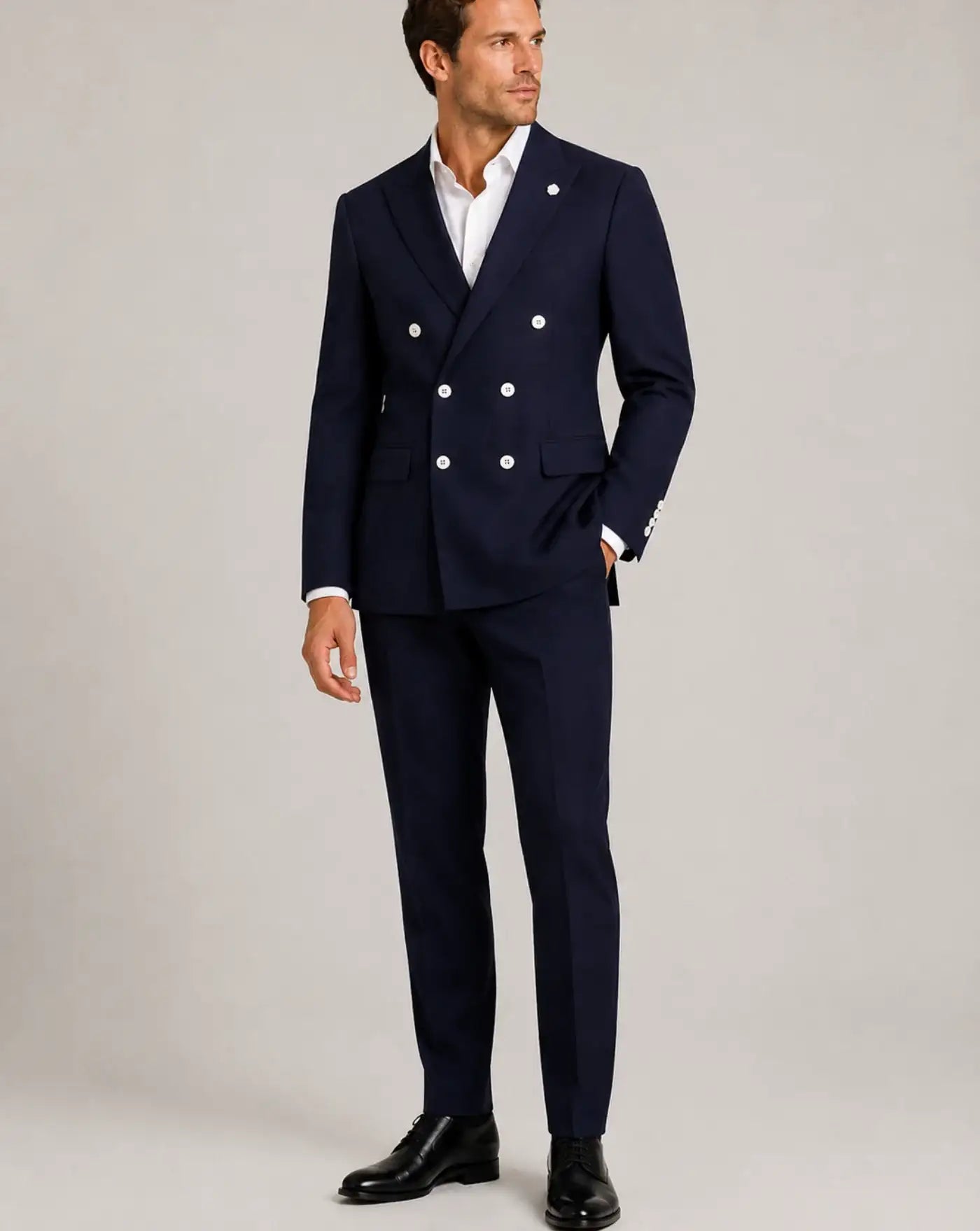 Traje Ramon Sanjurjo Cruzado 8131-8060-30 NAVY RAMON SANJURJO 