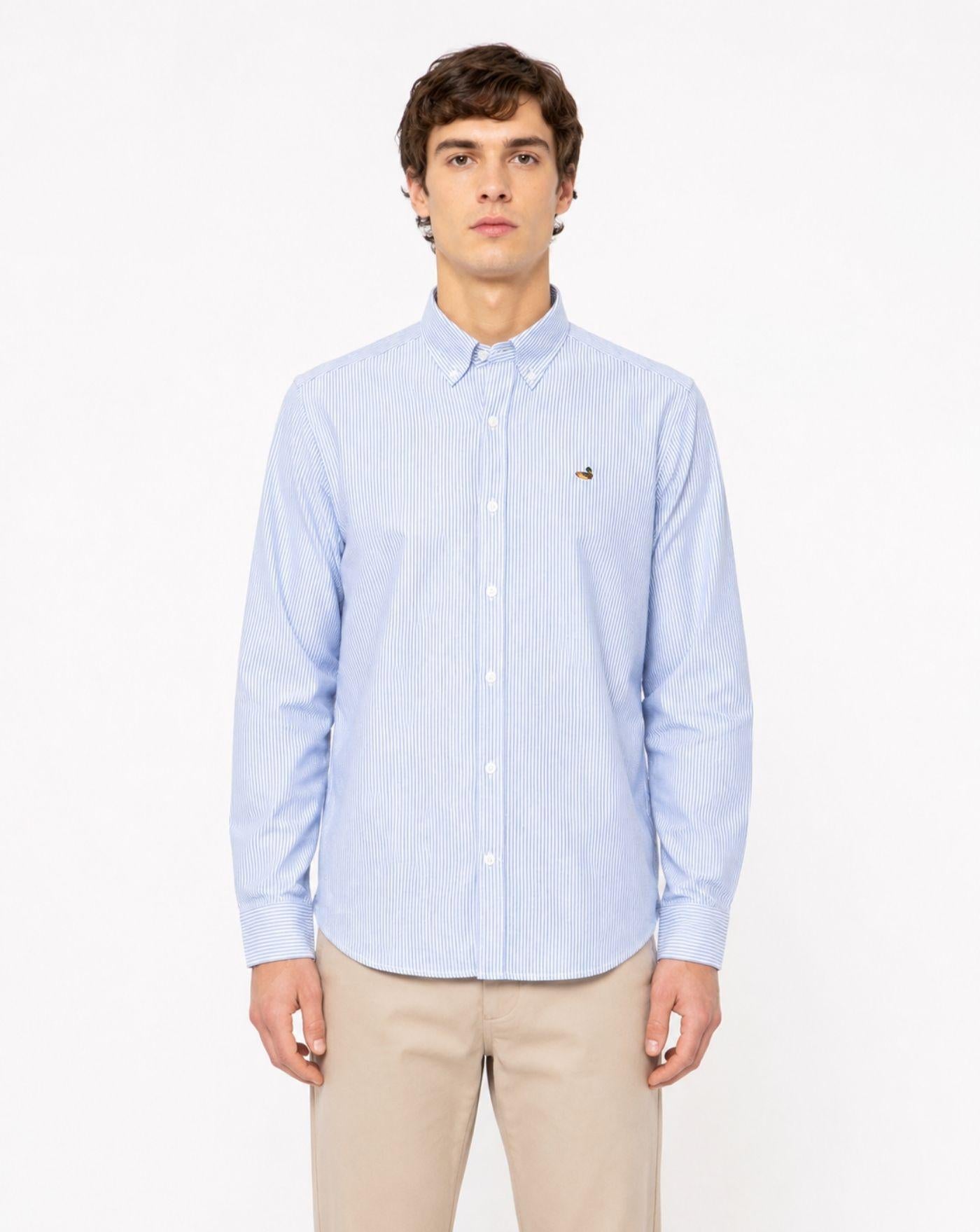 Camisa Edmmond Duck Striped 3261002500 PLAIN LIGHT BLUE EDMMOND 