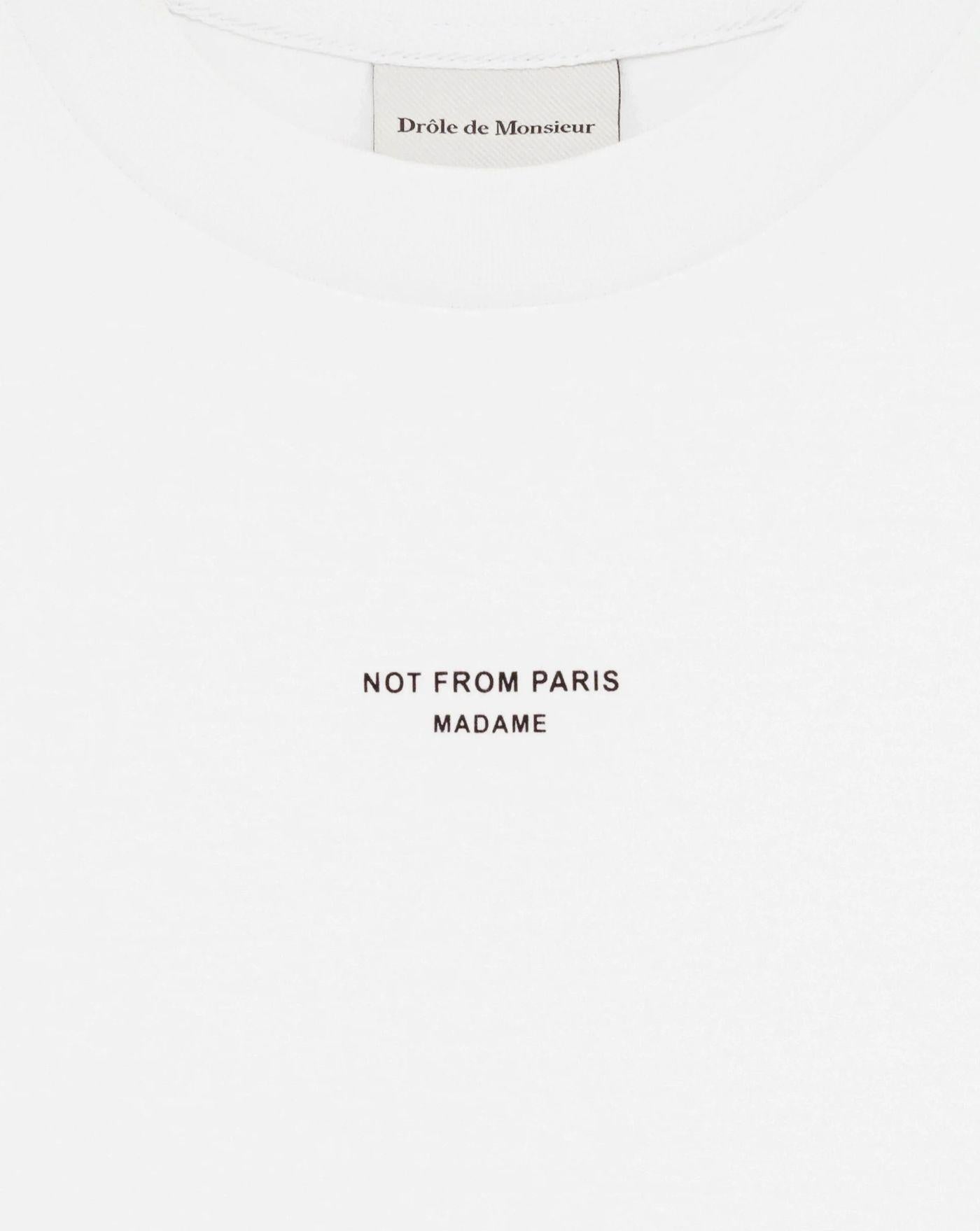 Camiseta Drole de Monsieur Classic Slogan T-shirt TS202 CO002 OPW DROLE DE MONSIEUR 