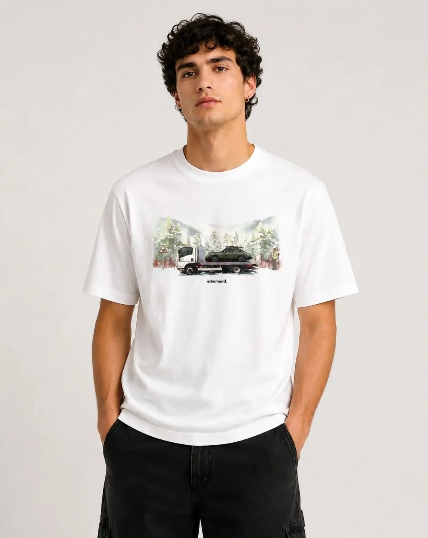 Camiseta Edmmond Journey 3263036010 PLAIN OFF WHITE EDMMOND 