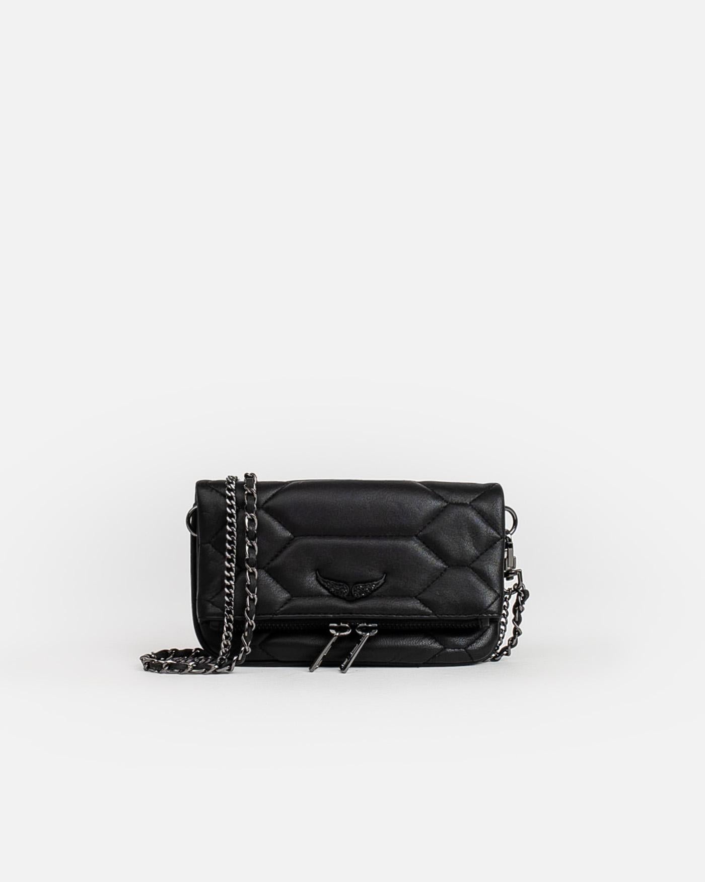 Bolso Zadig & Voltaire Rock Nano XL Mat Scale LWBA00052 NOIR 001 ZADIG & VOLTAIRE 