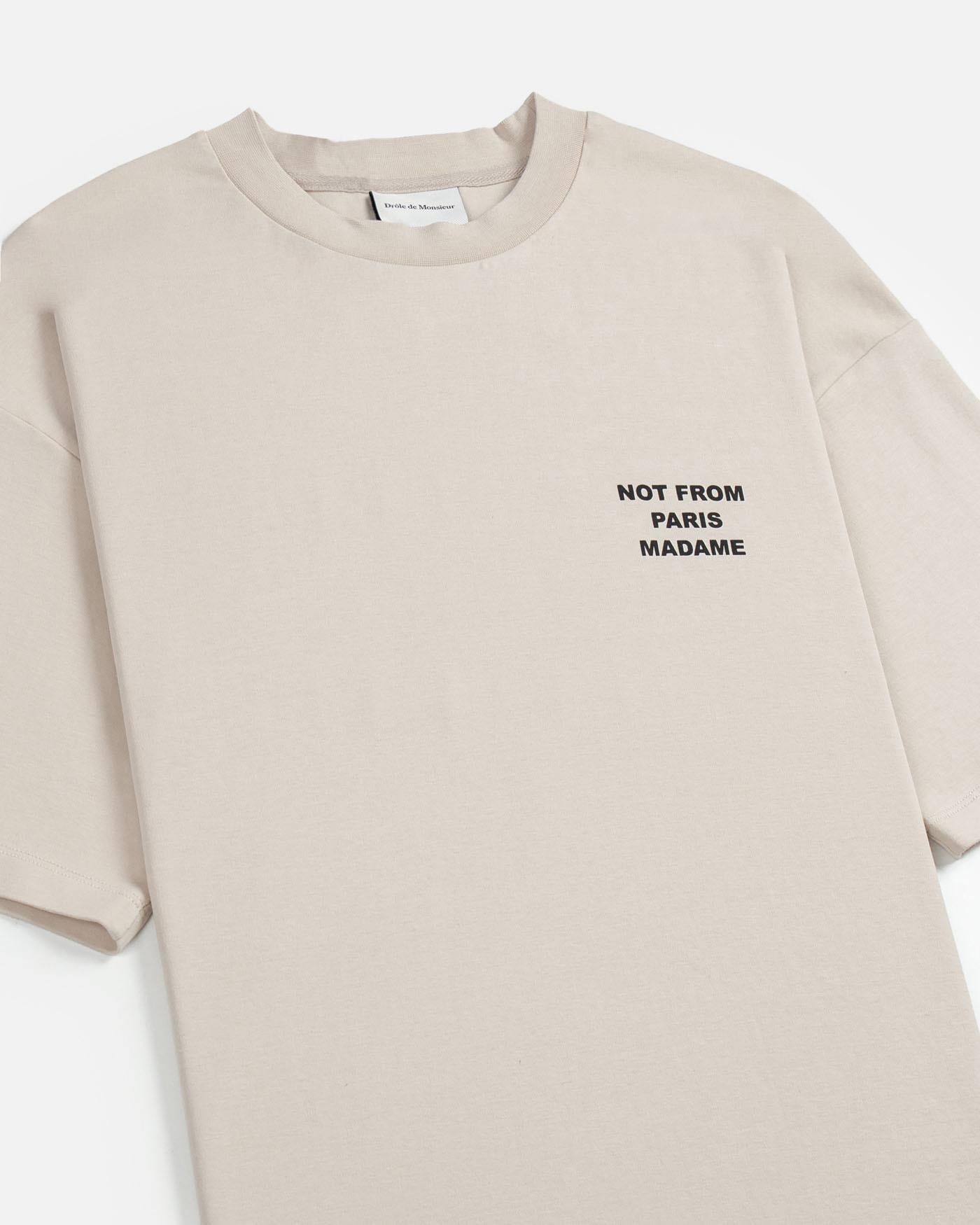 Camiseta Drole de Monsieur Le T-Shirt Slogan TS203 CO002 MT DROLE DE MONSIEUR 
