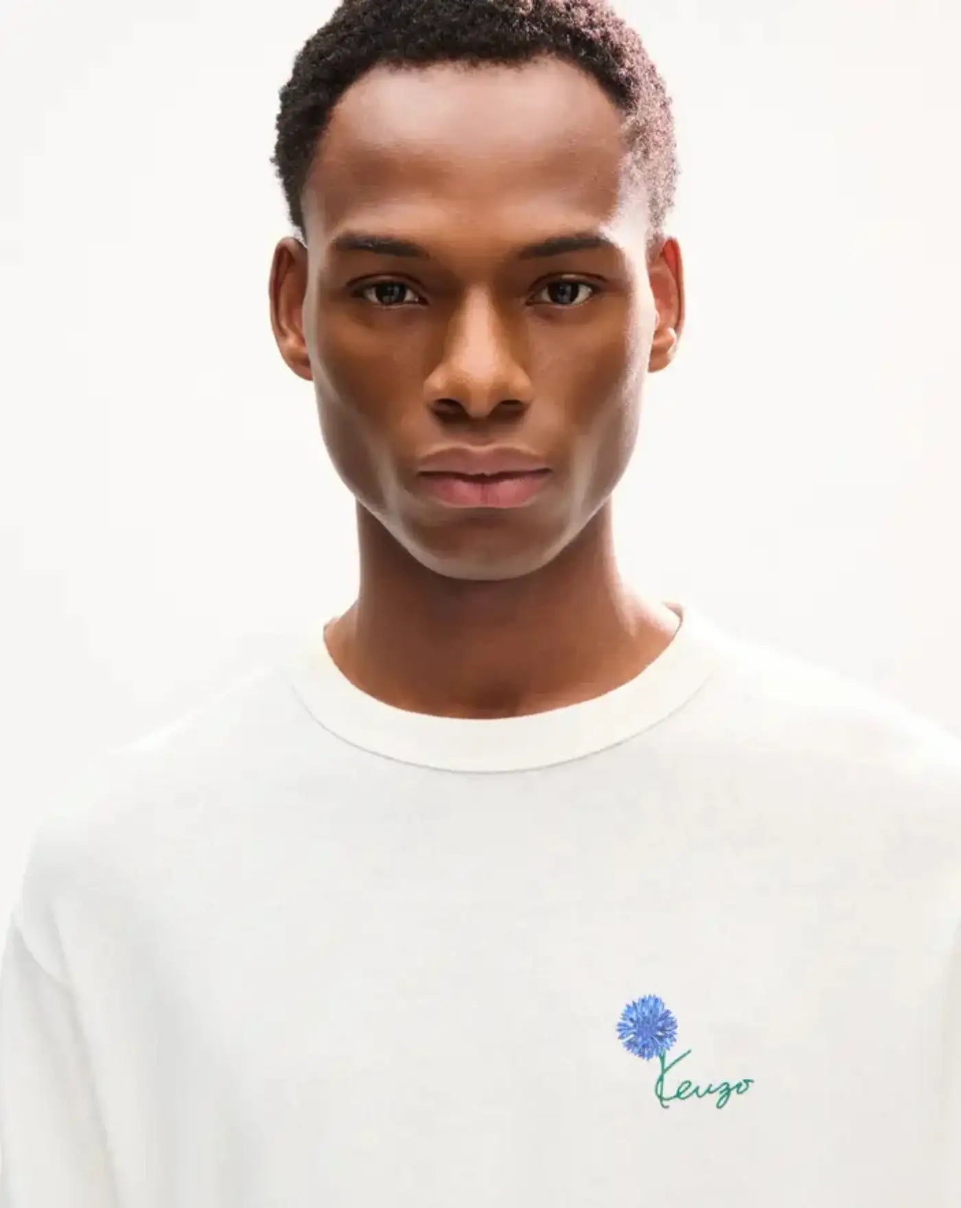 Camiseta Kenzo Tulip FG65TL3634SK 02 OFF WHITE KENZO 