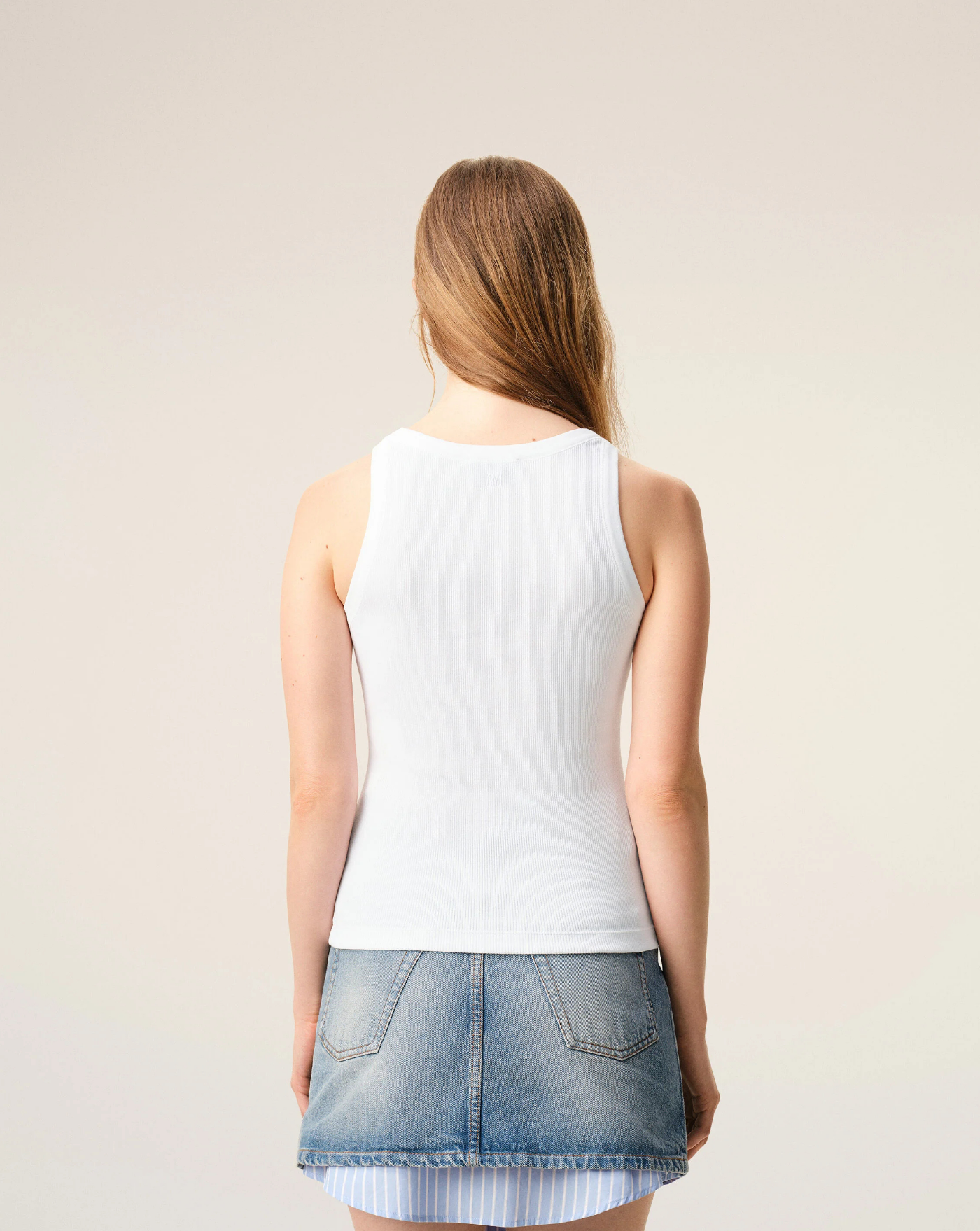 Top Ami Paris Ami de Coeur Tanktop FTP811JE0117 100 AMI PARIS 