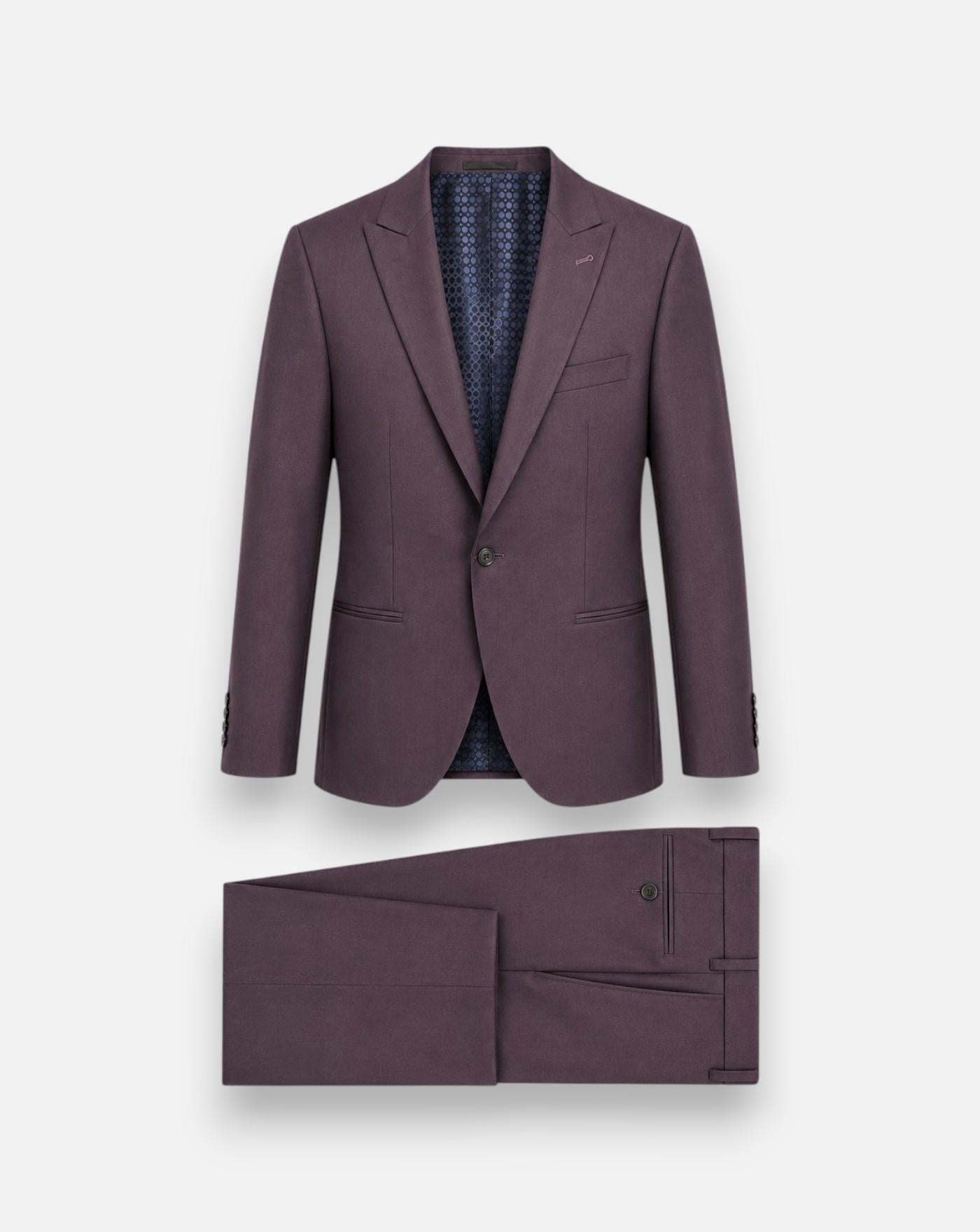 Traje Ramon Sanjurjo 8128-1408-42 GRANATE RAMON SANJURJO 