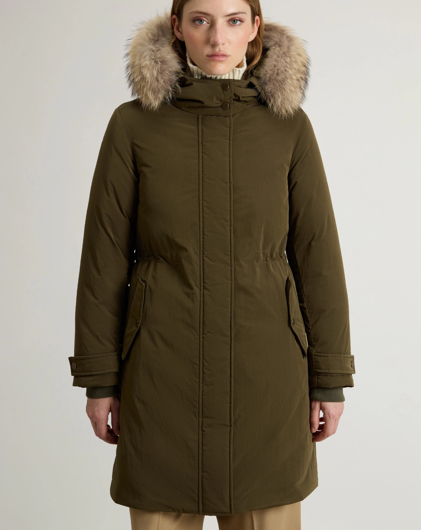 Chaqueta Woolrich Grace Fur Parka CFWWOU2044FRUT5092 614 WOOLRICH 