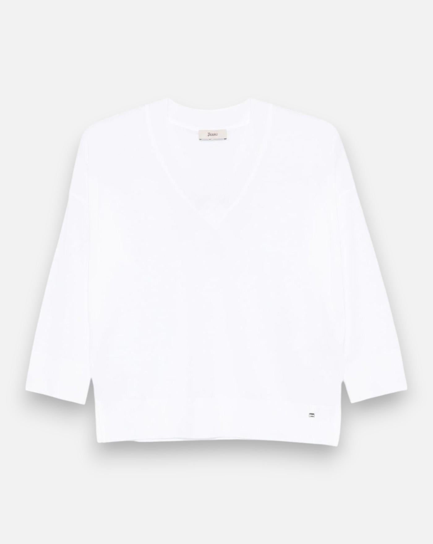 Blusa Herno Knitted Sweater JV000015D 520561000 HERNO 