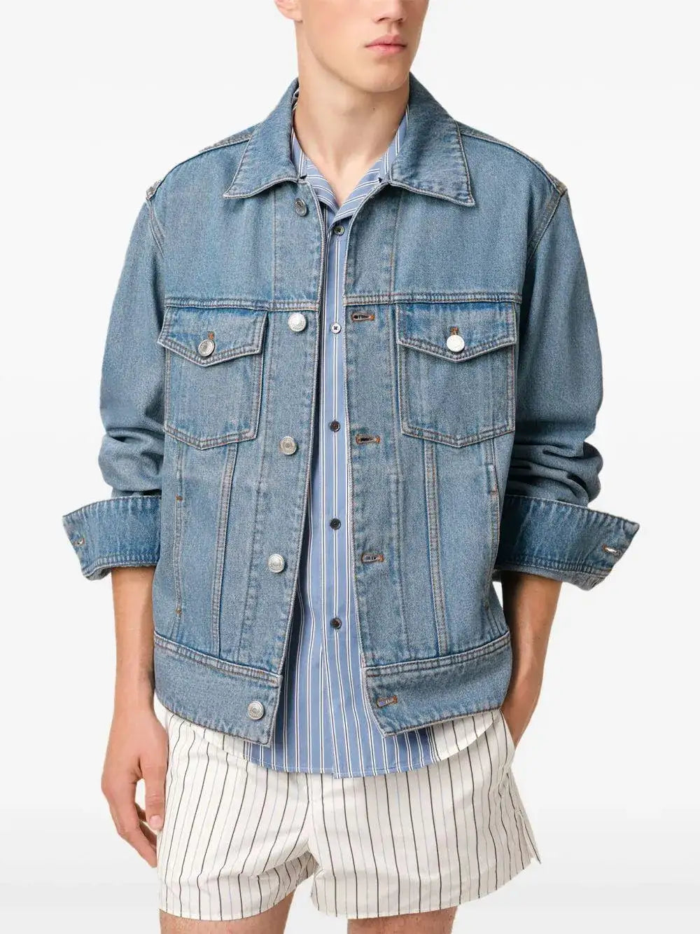 Chaqueta Ami Paris Trucker HJK247DE0046 480 AMI PARIS 