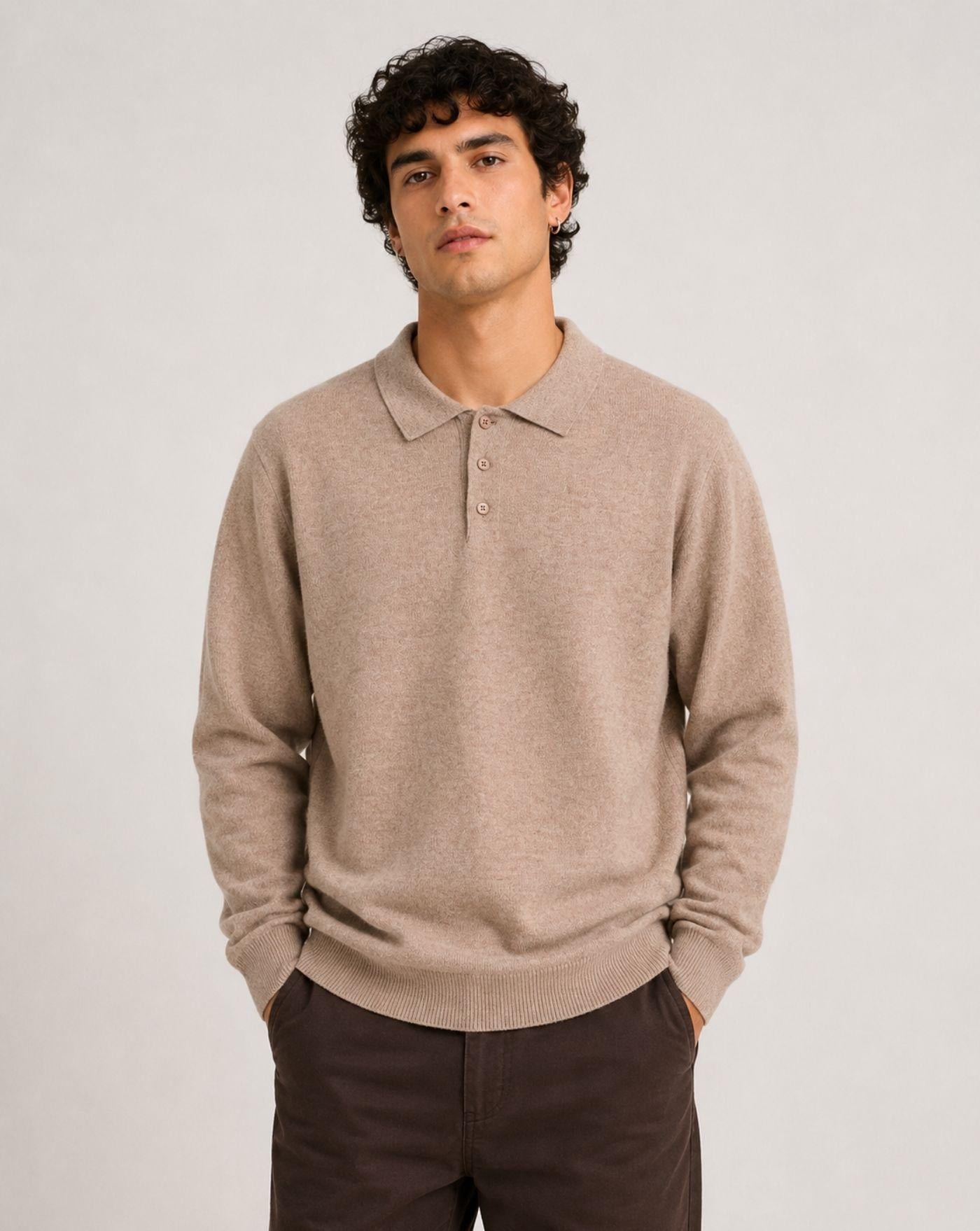 Polo Edmmond Wool 3266003060 PLAIN TAN EDMMOND 
