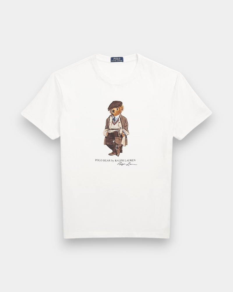 Camiseta Polo Ralph Lauren Bear 710P00085001 DECKWASH WHITE POLO RALPH LAUREN 