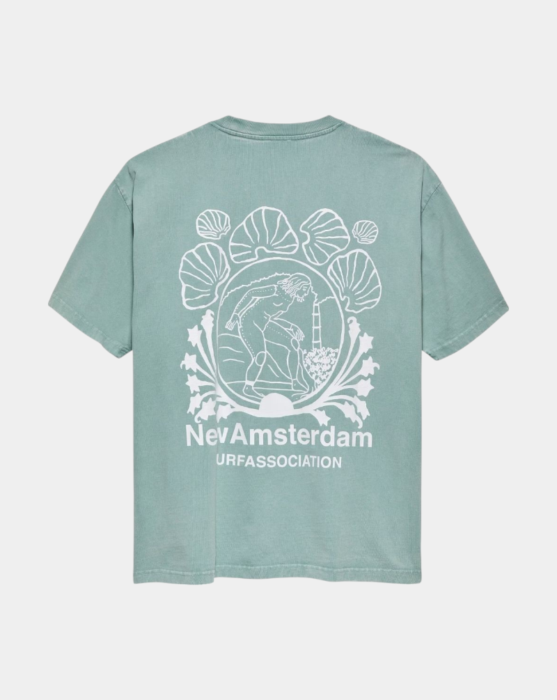 Camiseta New Amsterdam Lost Surfer 2502066003 TEAL NEW AMSTERDAM 