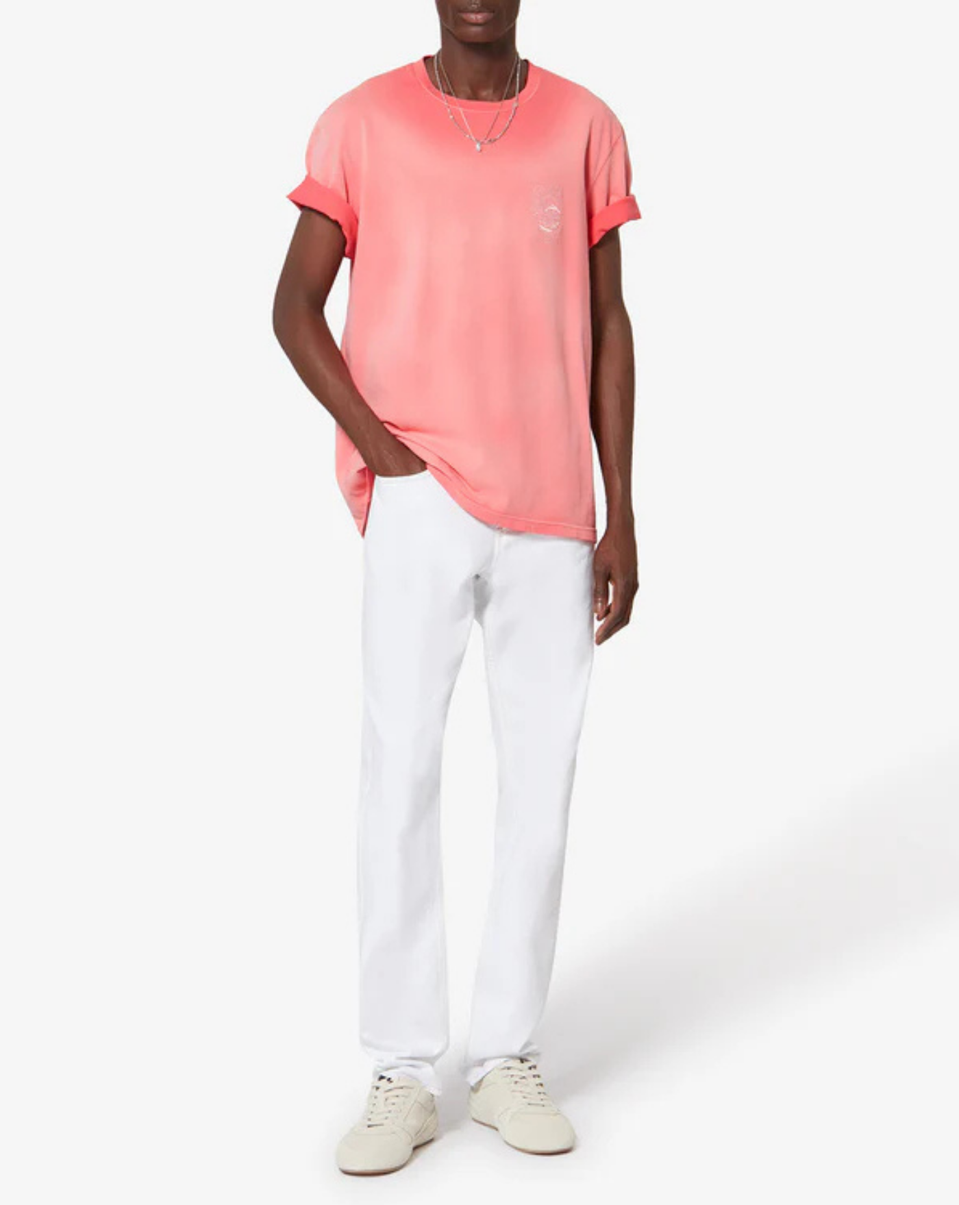 Camiseta Isabel Marant Honore Tee TS0052HCD1N05H 40BG ISABEL MARANT 