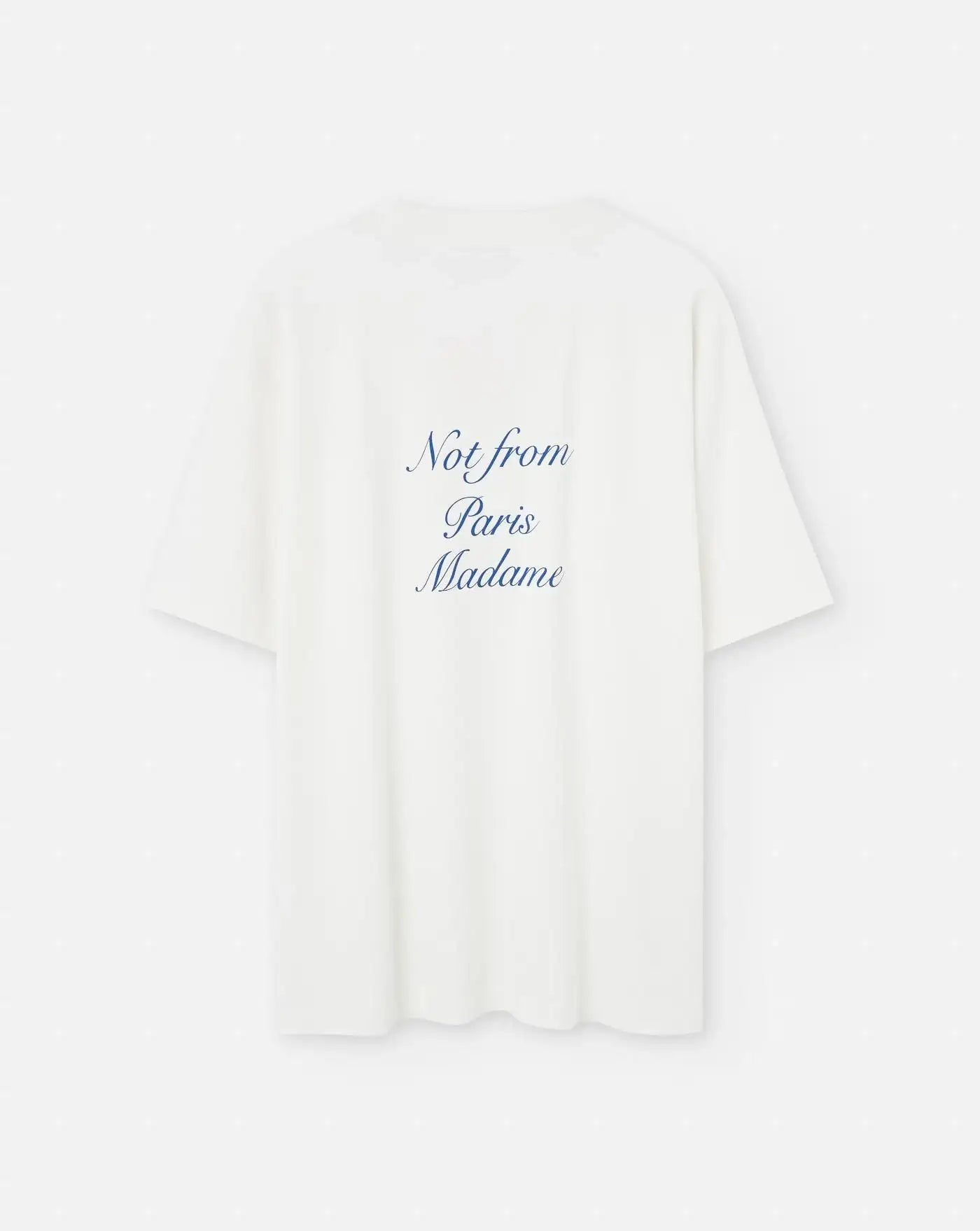 Camiseta Drole de Monsieur Le T-Shirt Slogan Cursive TS209 CO002 OW DROLE DE MONSIEUR 