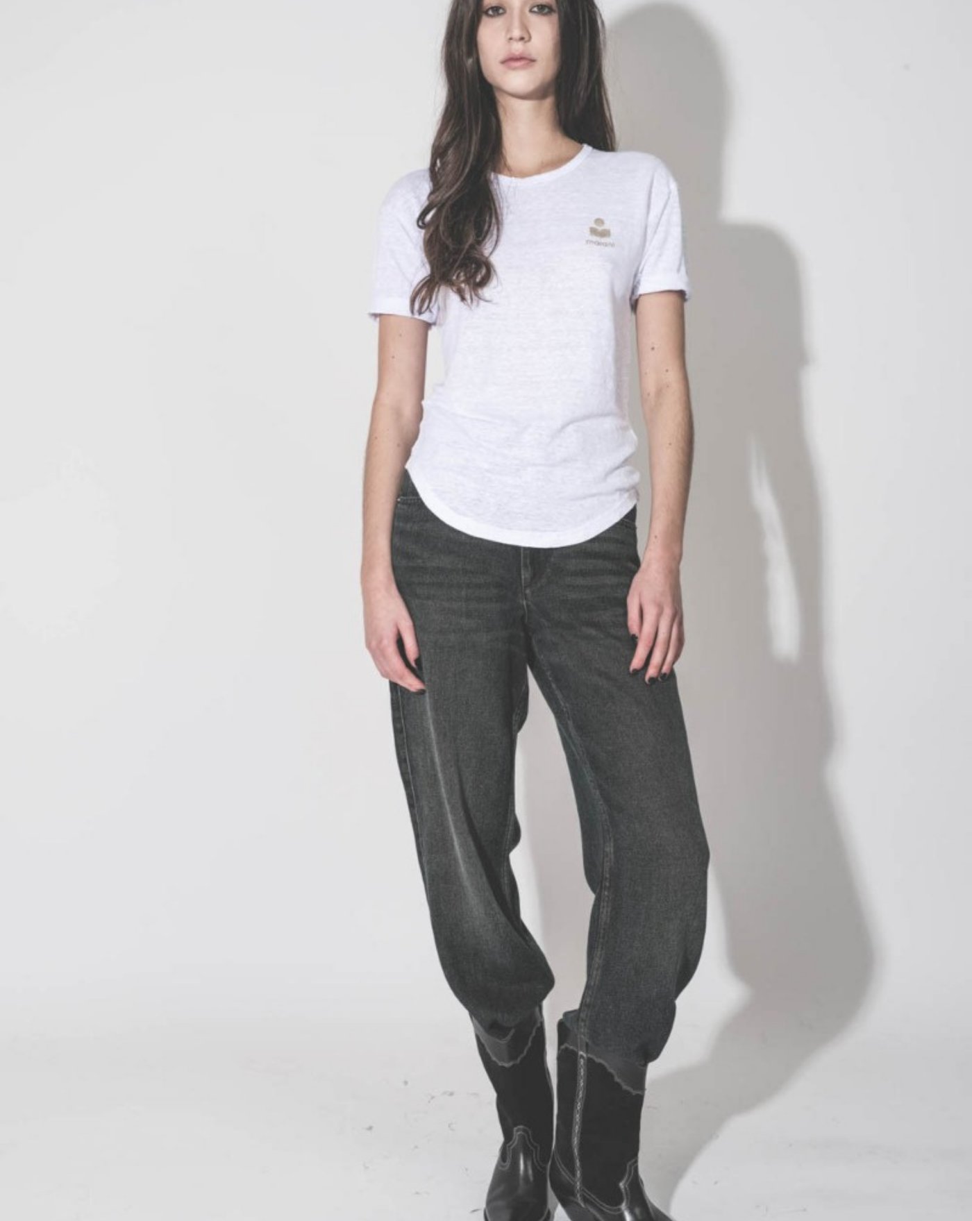 Camiseta Isabel Marant Koldia TS0315FBA1N10E WHLG ISABEL MARANT 