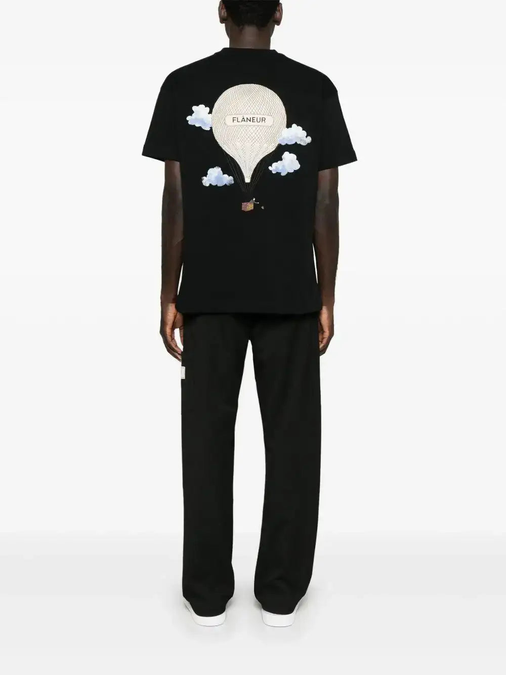 Camiseta Flâneur Aéronautique F15029 BLACK FLANEUR 