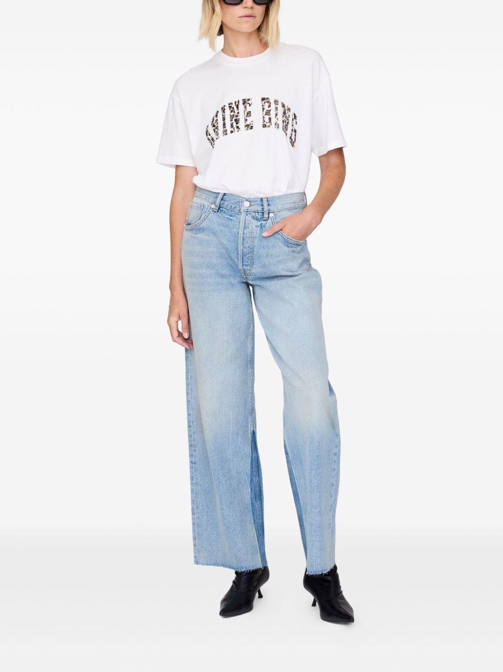 Camiseta Anine Bing Walker Tee Anine A0812128IVY1  ANINE BING 