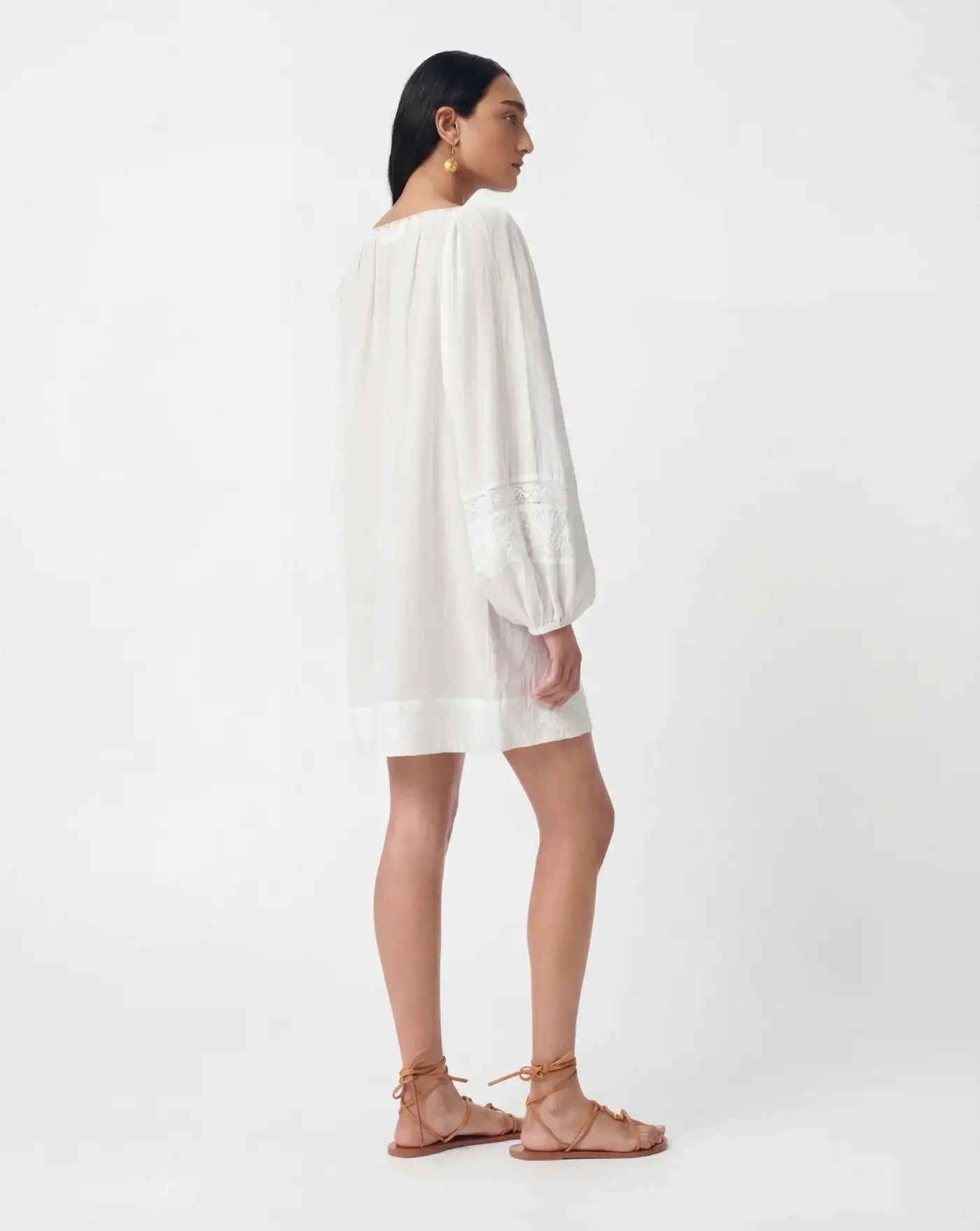 Vestido Vanessa Bruno Graziella 6EVA53V08848 BLANC VANESSA BRUNO 