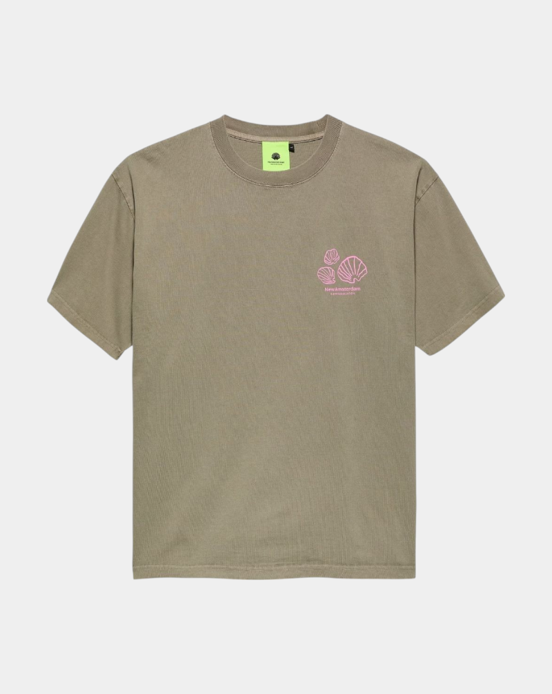 Camiseta New Amsterdam Lost Surfer Tee 2502066001 TAUPE NEW AMSTERDAM 