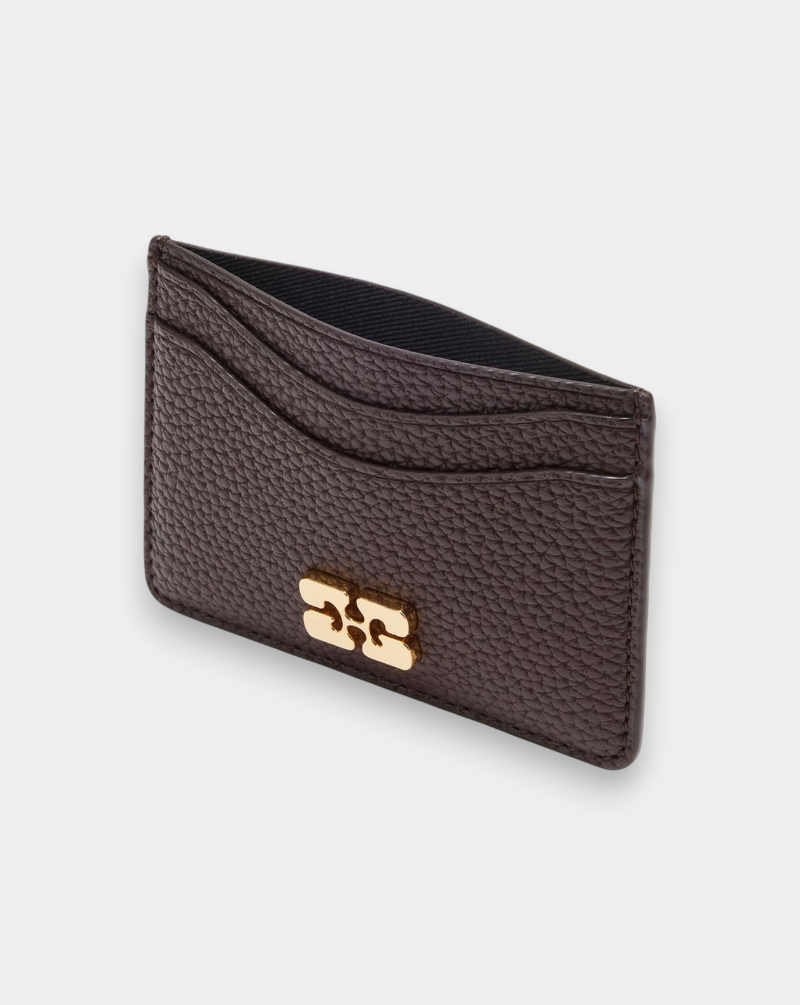 Tarjetero Ganni Card Holder Grained A7276 979 GANNI 