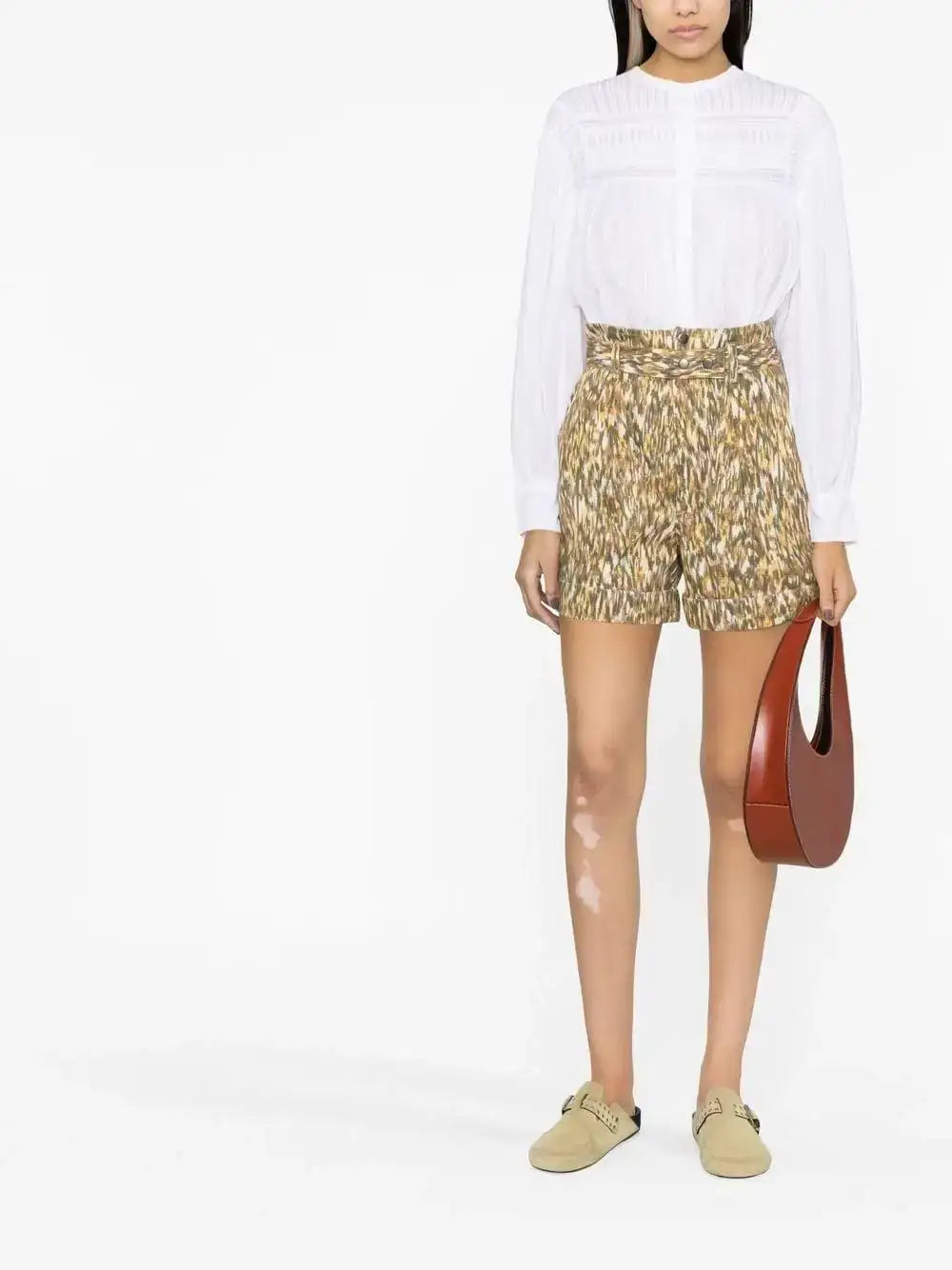 Camisa Isabel Marant Plalia HT0002FCB3J04E 20WH ISABEL MARANT 
