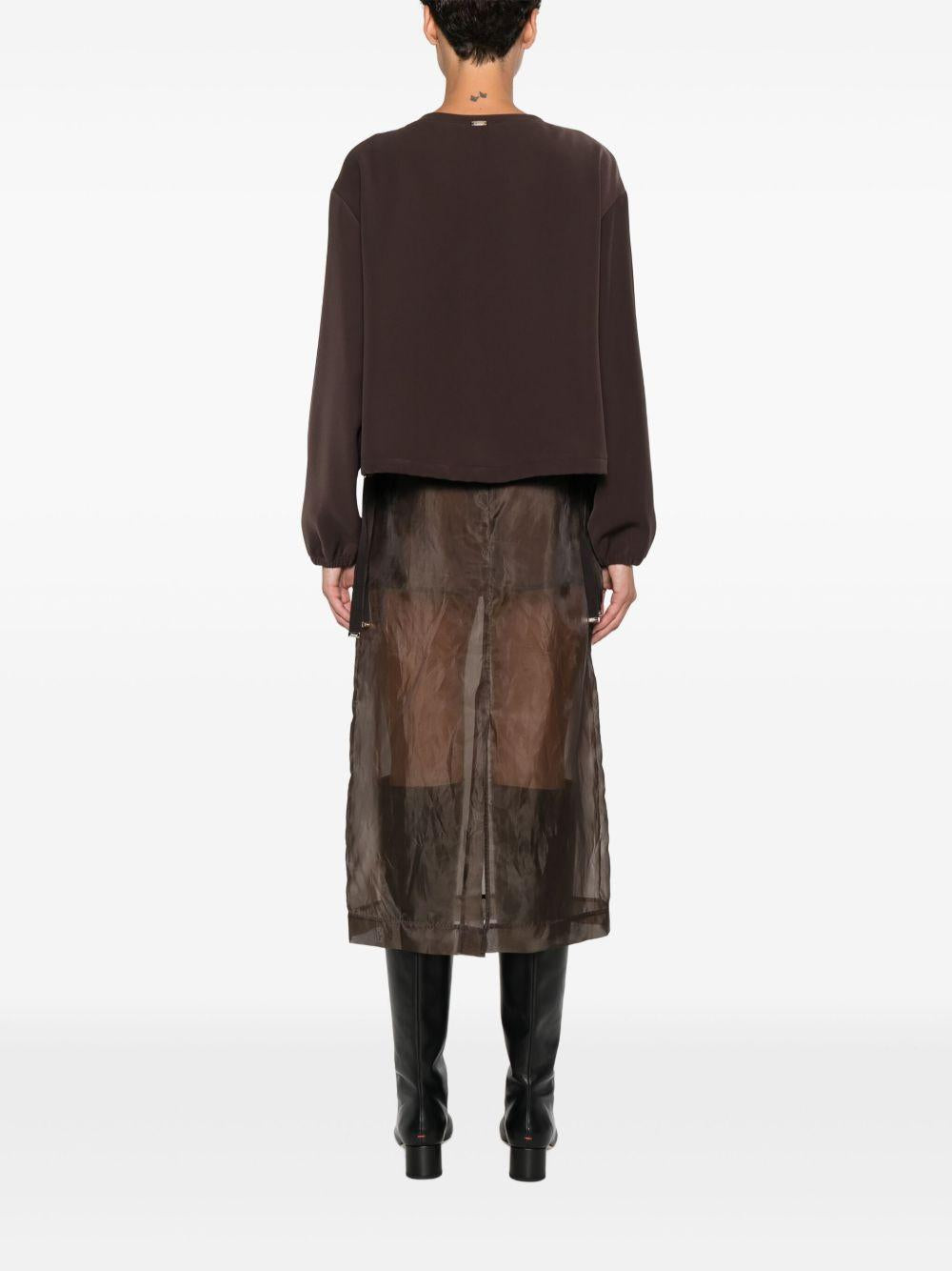 Blusa Herno Gros Grain BL000031D12755 8800 HERNO 