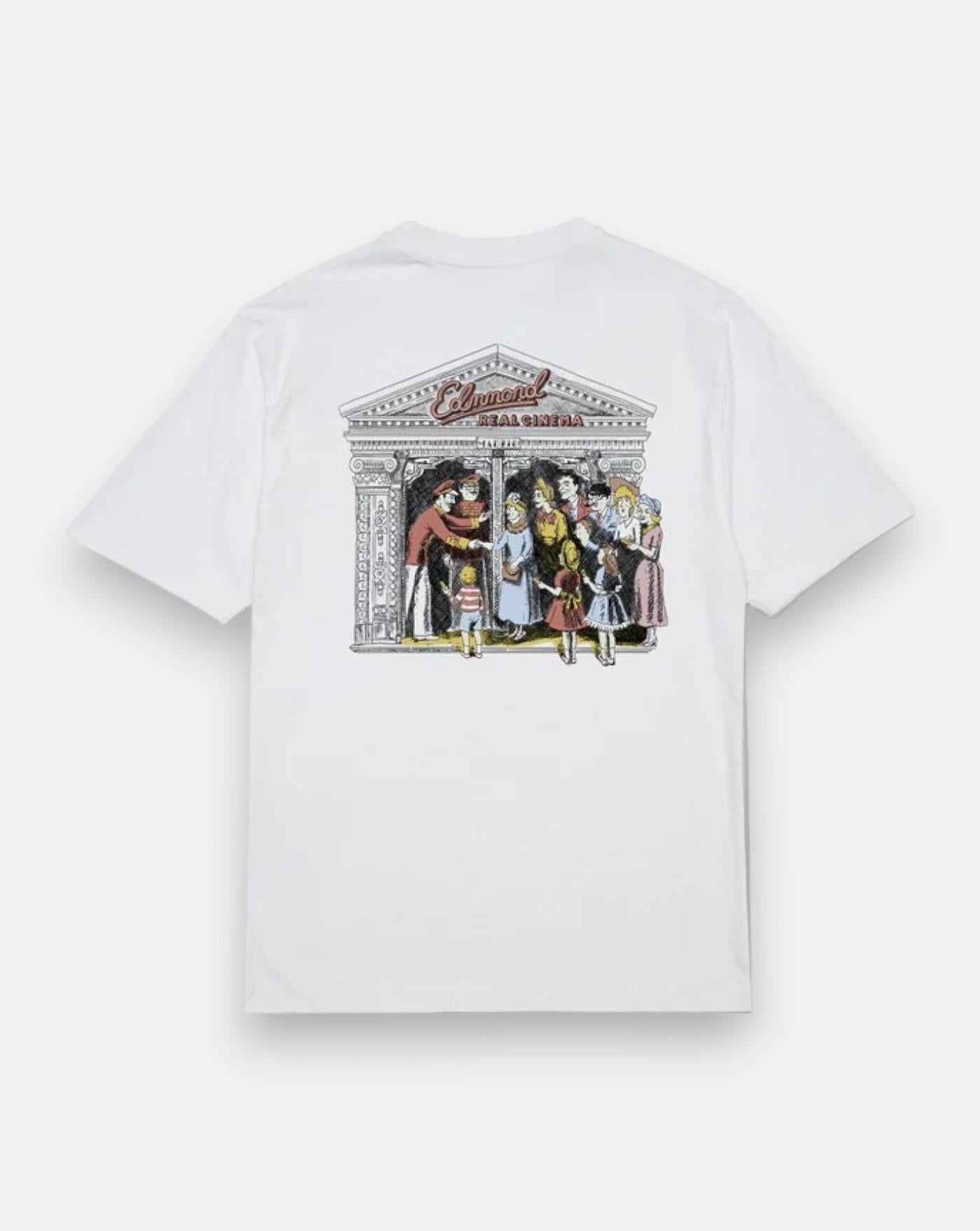 Camiseta Edmmond Media Company 1263030000 PLAIN WHITE EDMMOND 
