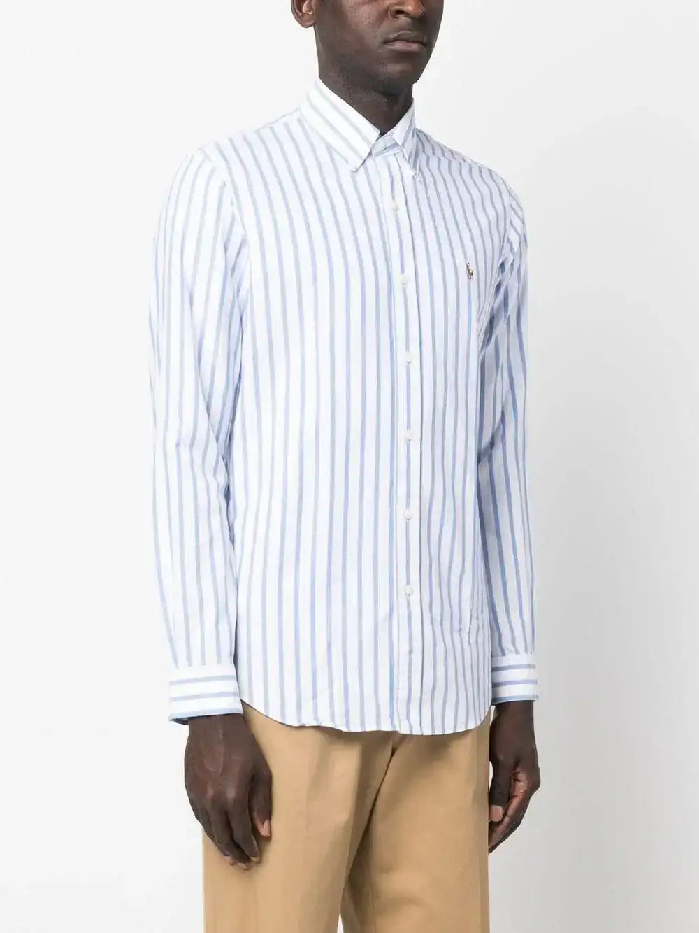 Camisa Polo Ralph Lauren Stripes 710906622001 BLUE/WHITE POLO RALPH LAUREN 