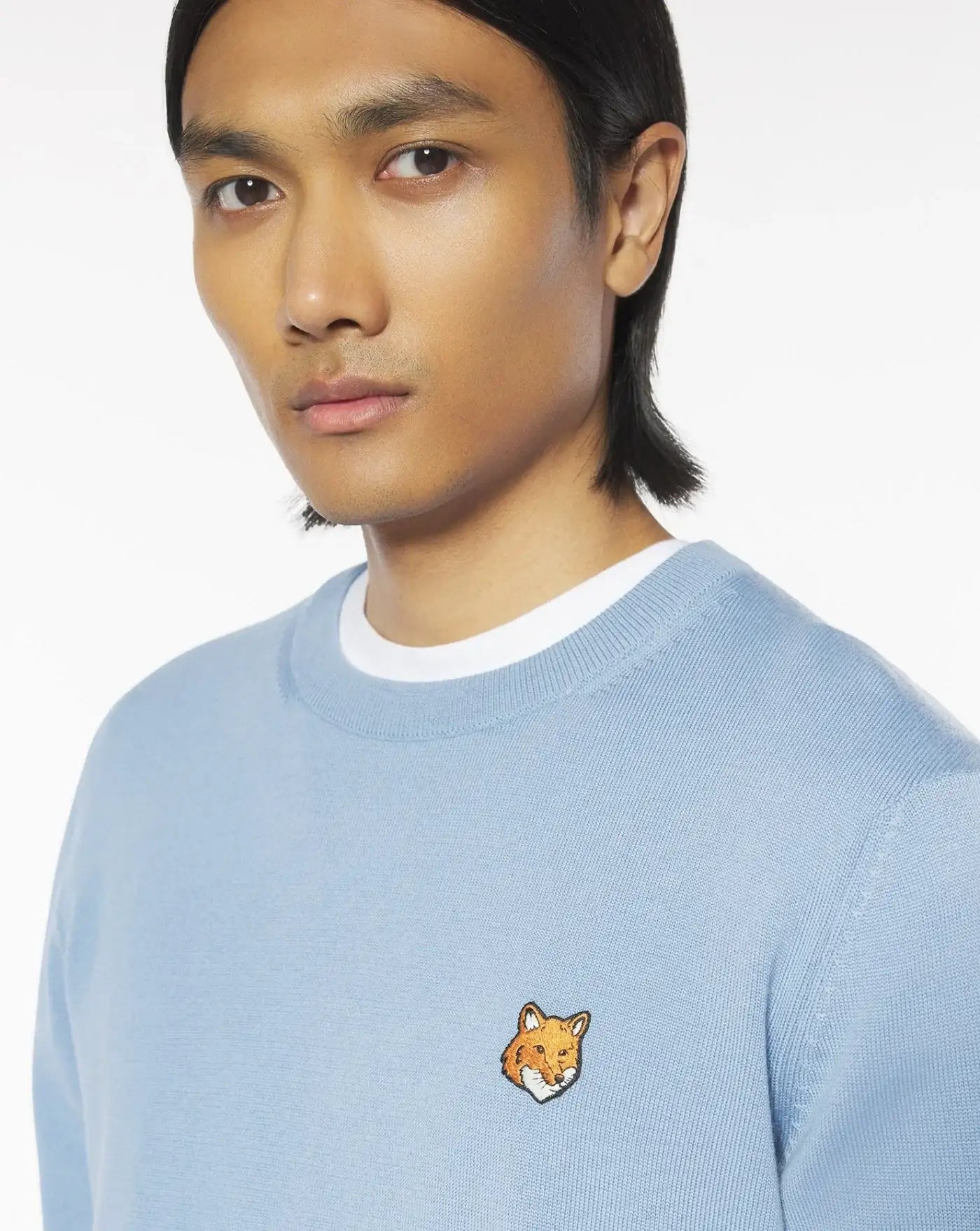 Jersey Maison Kitsune Fox Head PM00801KT1181 0331 MAISON KITSUNE 