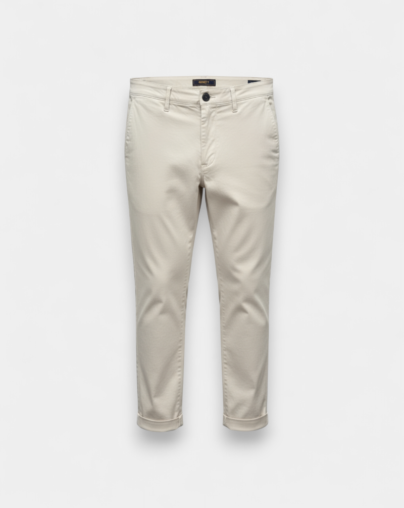 Pantalon 40 Weft David DAVID 2372 W2139 PANNA BEIGE 40 WEFT 